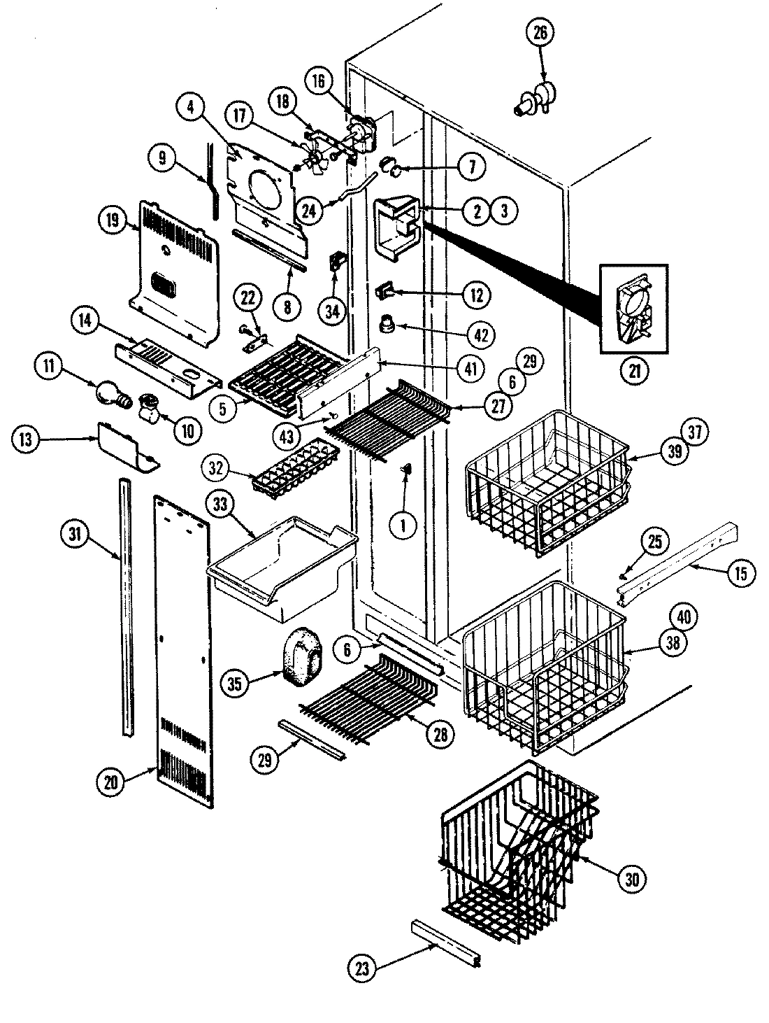 01 - FREEZER COMPARTMENT