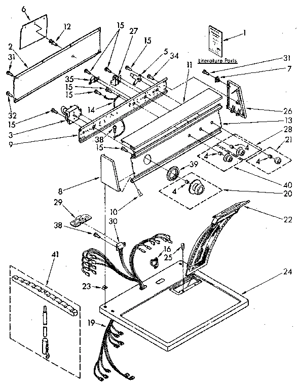 TOP AND CONSOLE PARTS