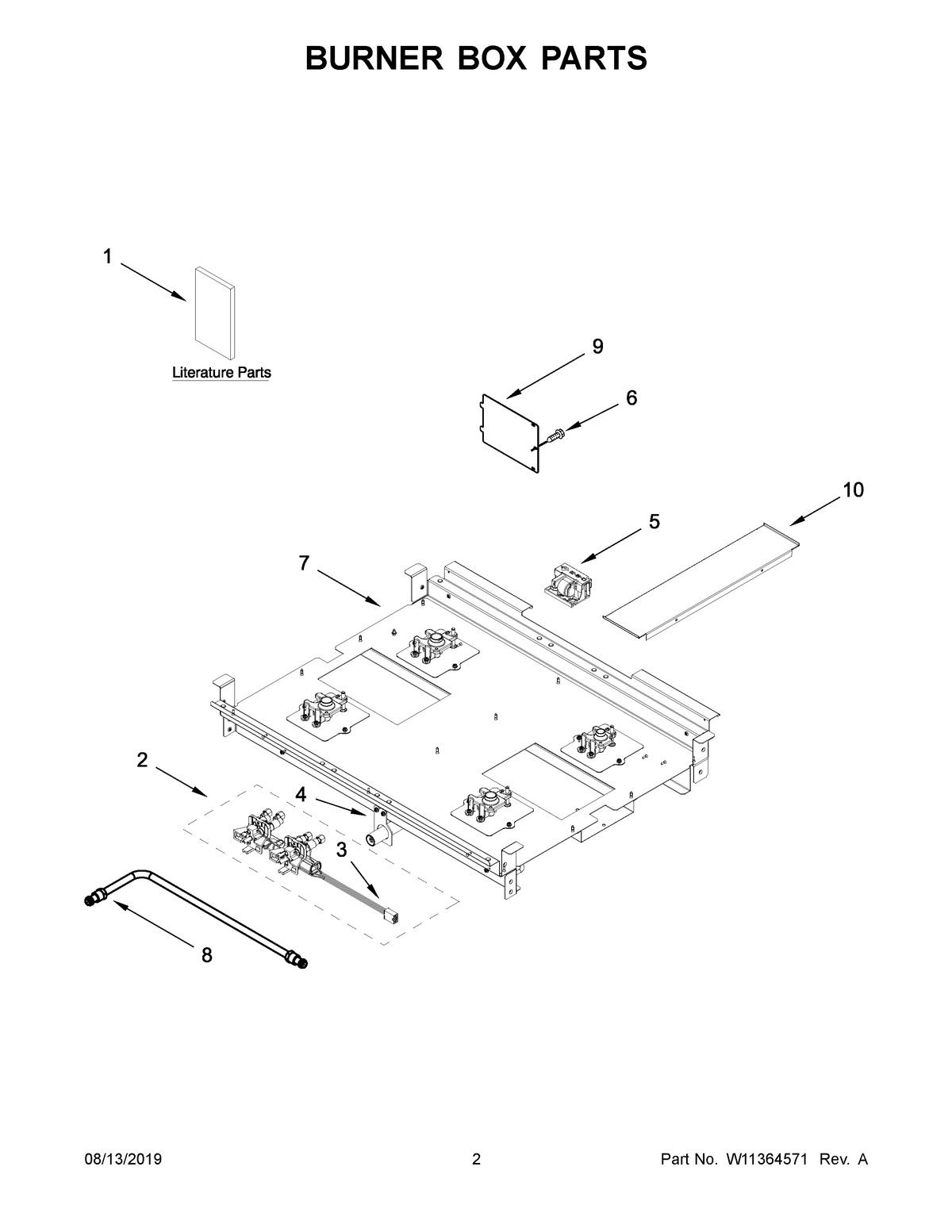02 - BURNER BOX PARTS