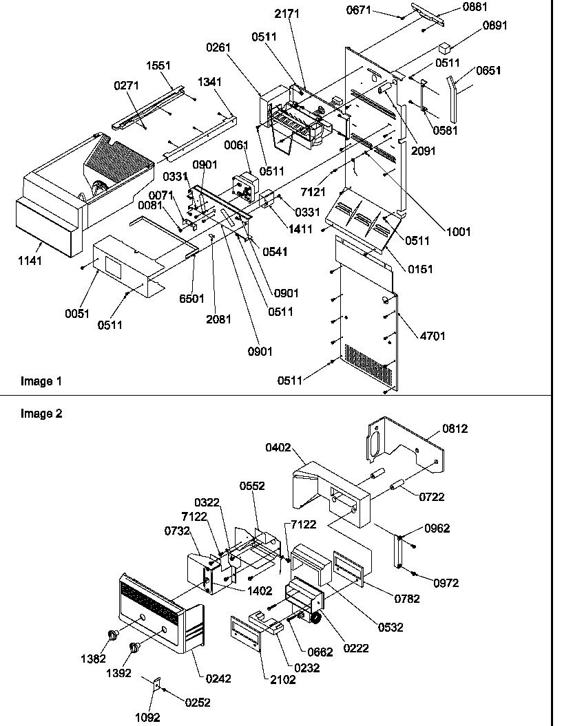 09 - ICE MAKER/CONTROL ASSY