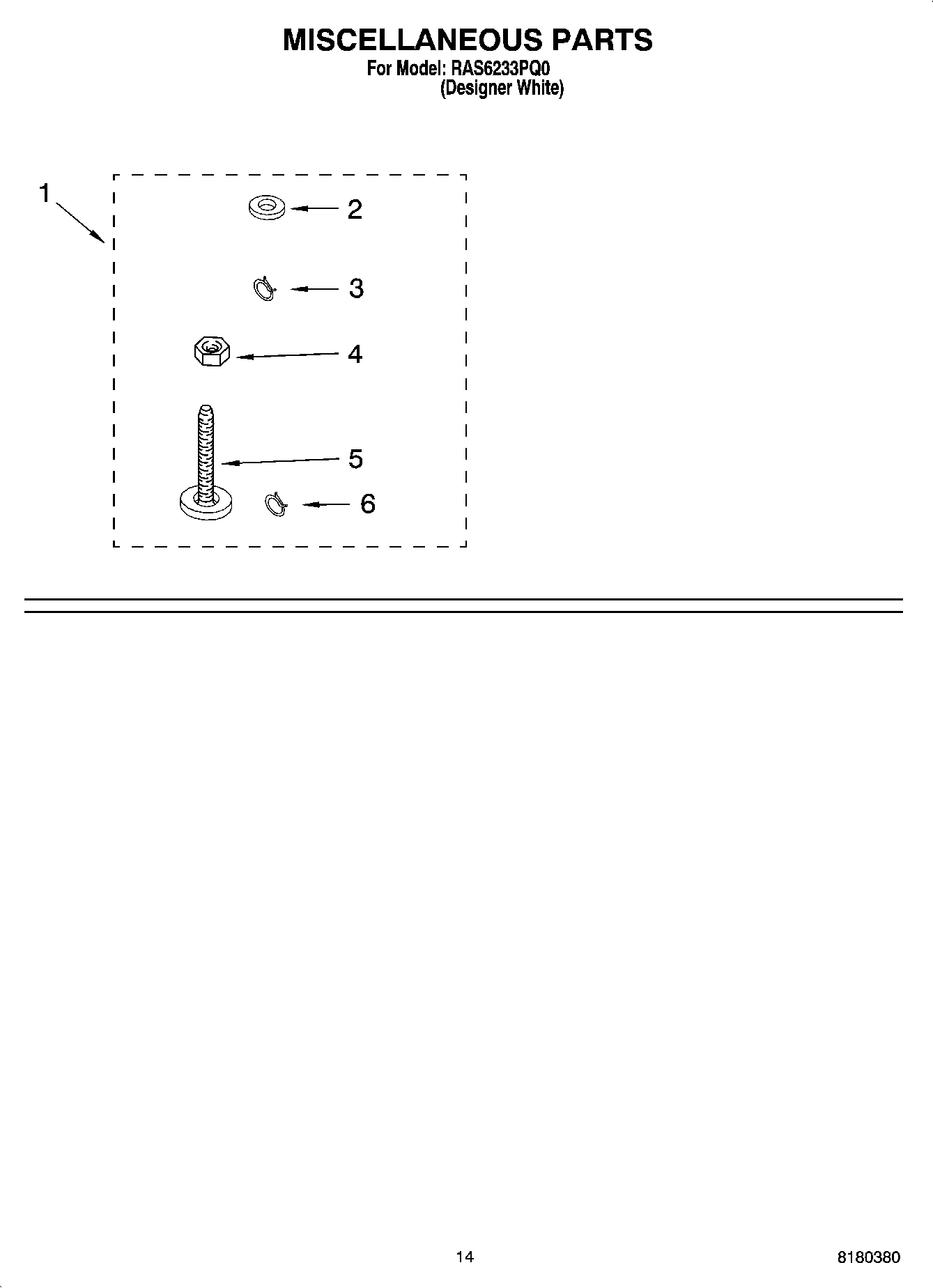 10 - MISCELLANEOUS PARTS - OPTIONAL PARTS (NOT INCLUDED)