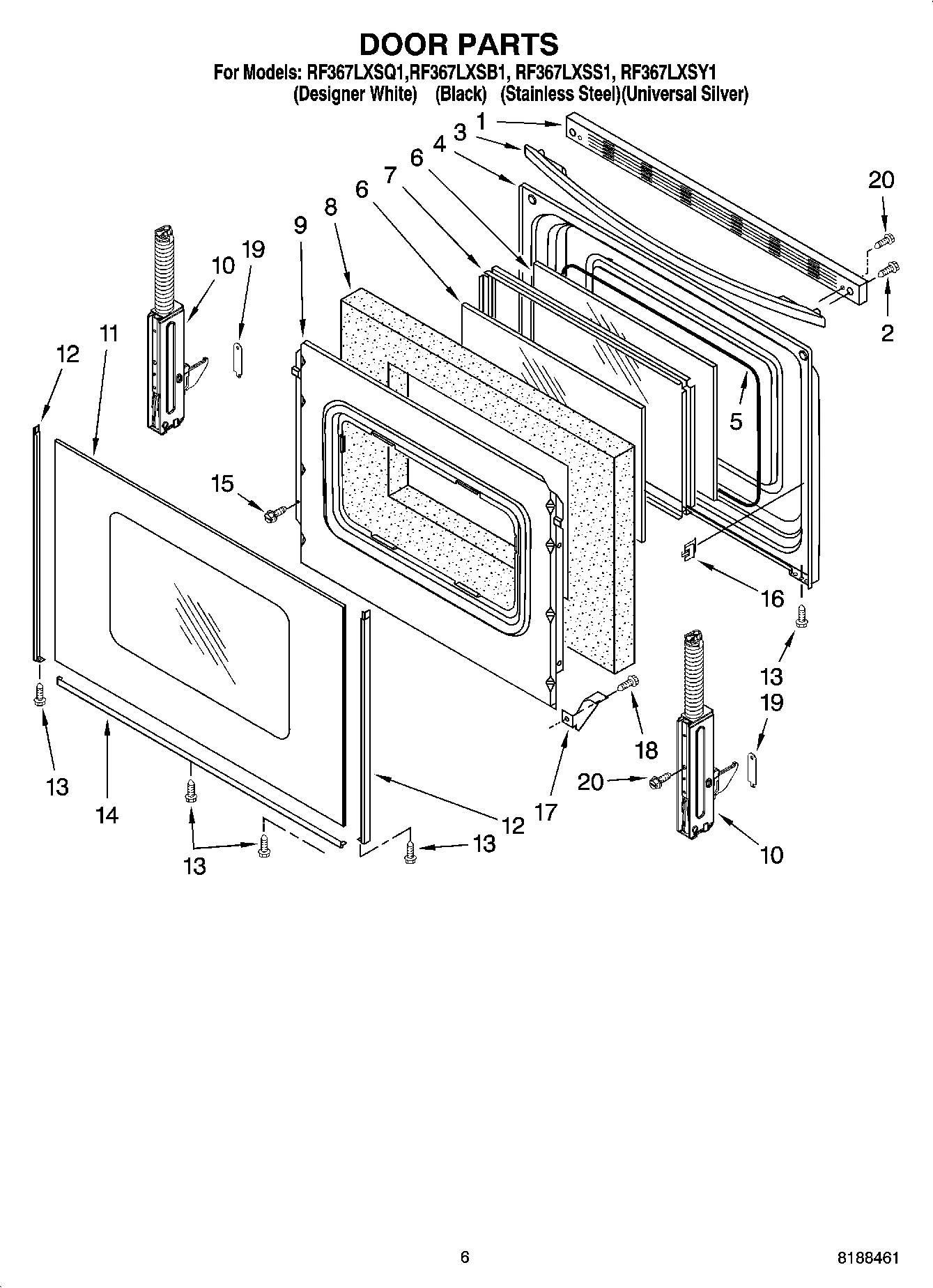 05 - DOOR PARTS, OPTIONAL PARTS