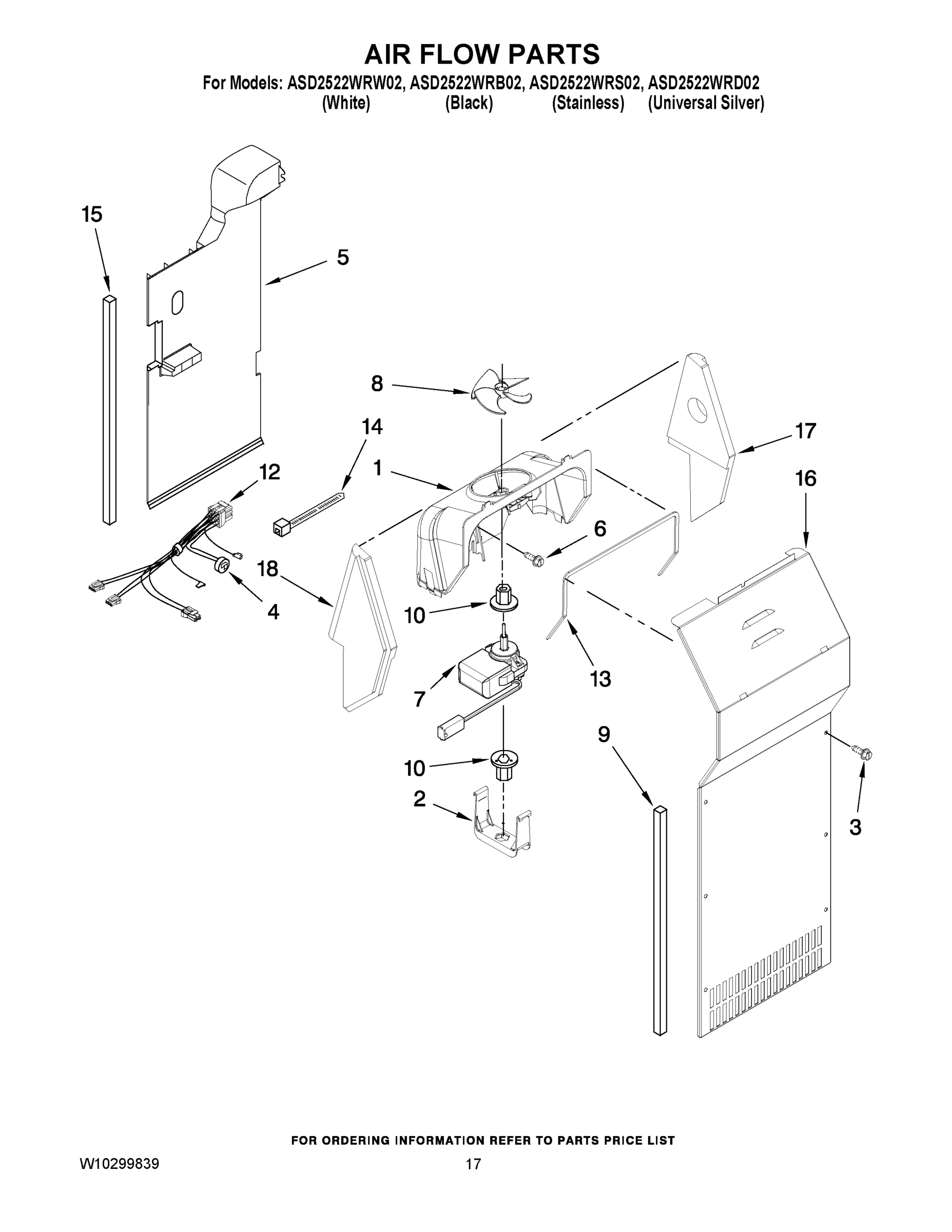 10 - AIR FLOW PARTS