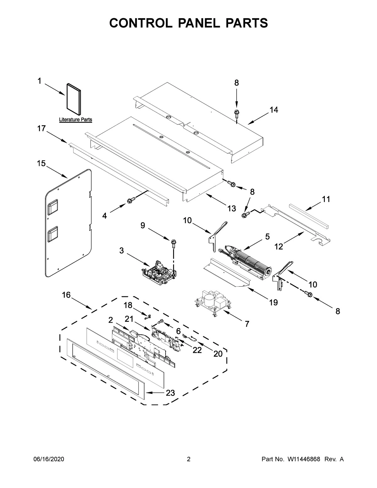 02 - CONTROL PANEL PARTS