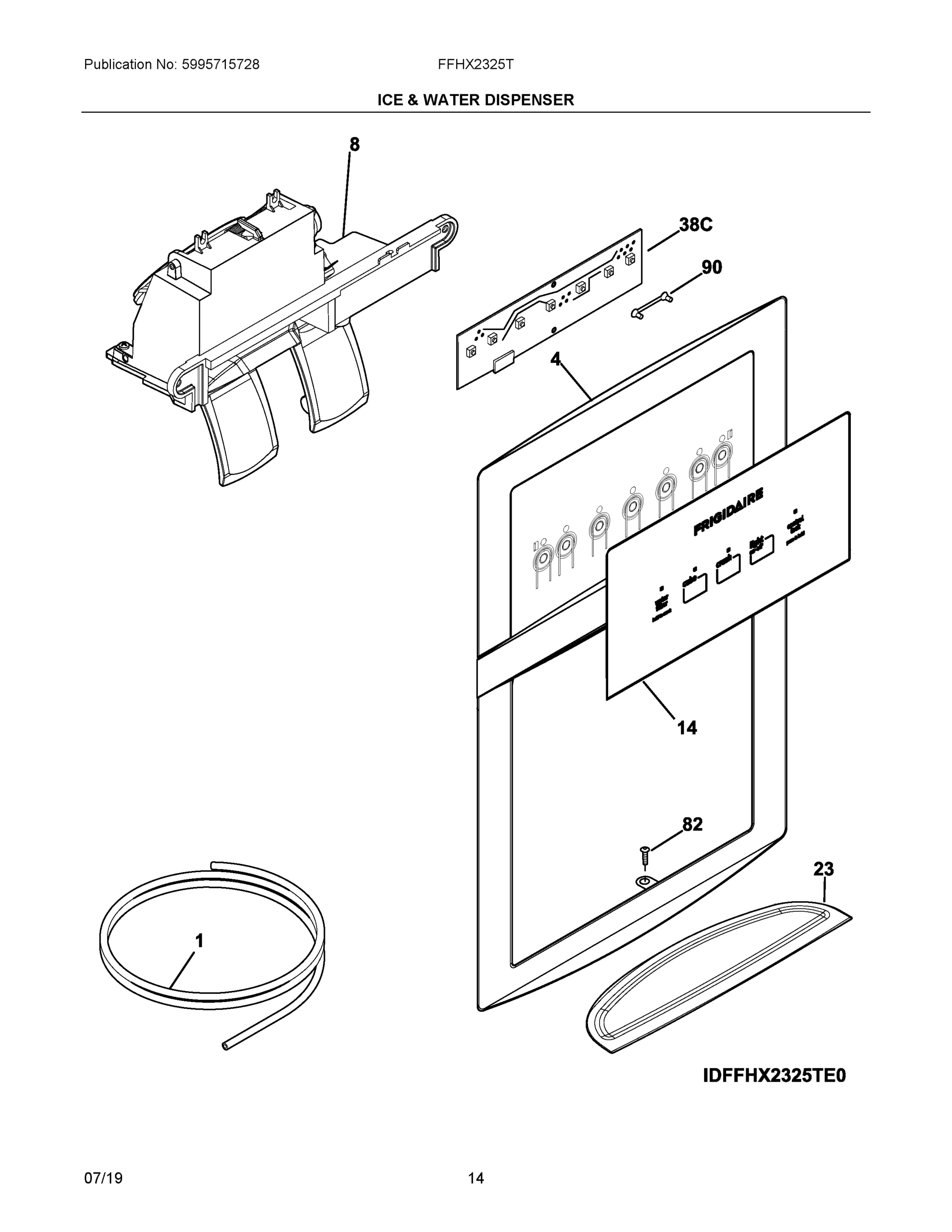 08 - ICE & WATER DISPENSER