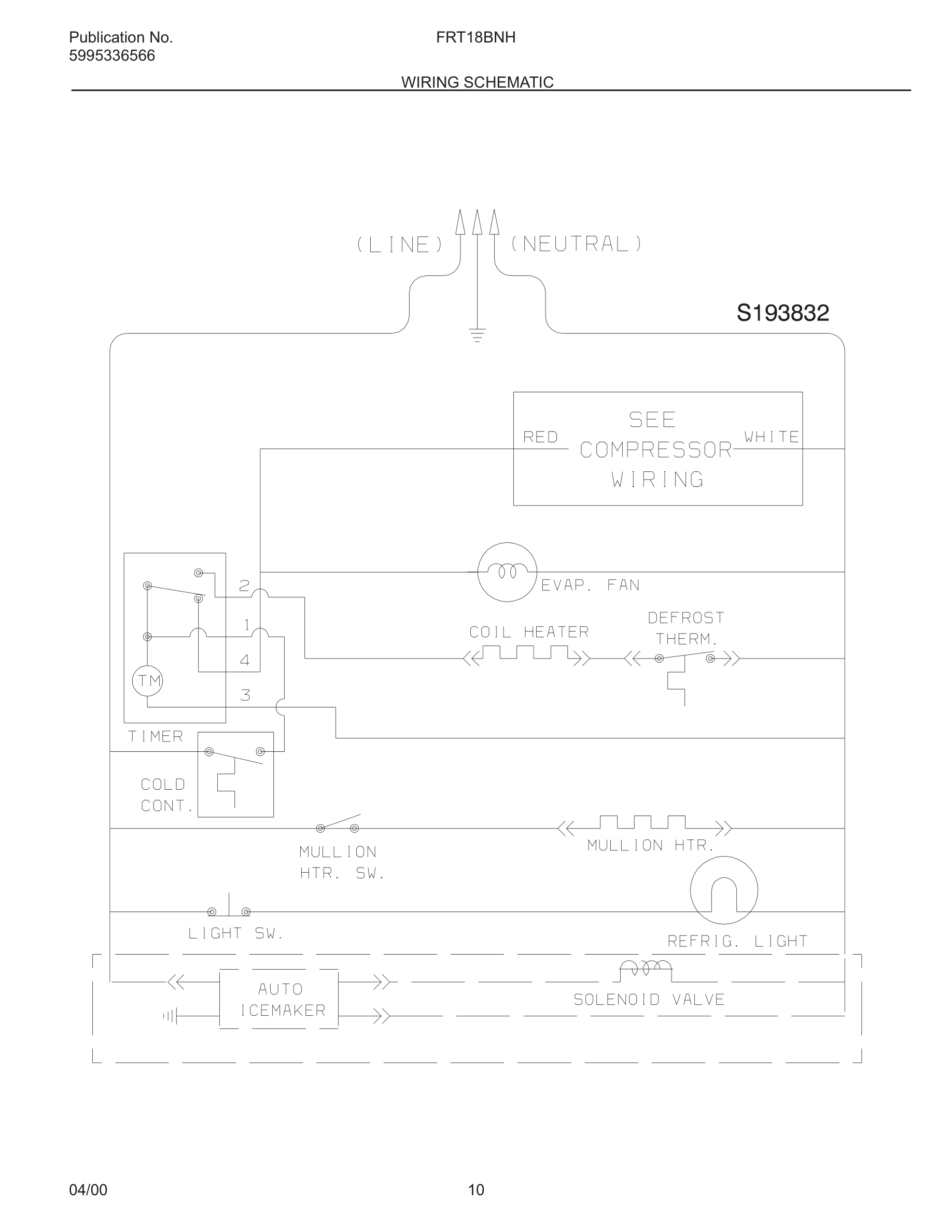 10 - WIRING SCHEMATIC