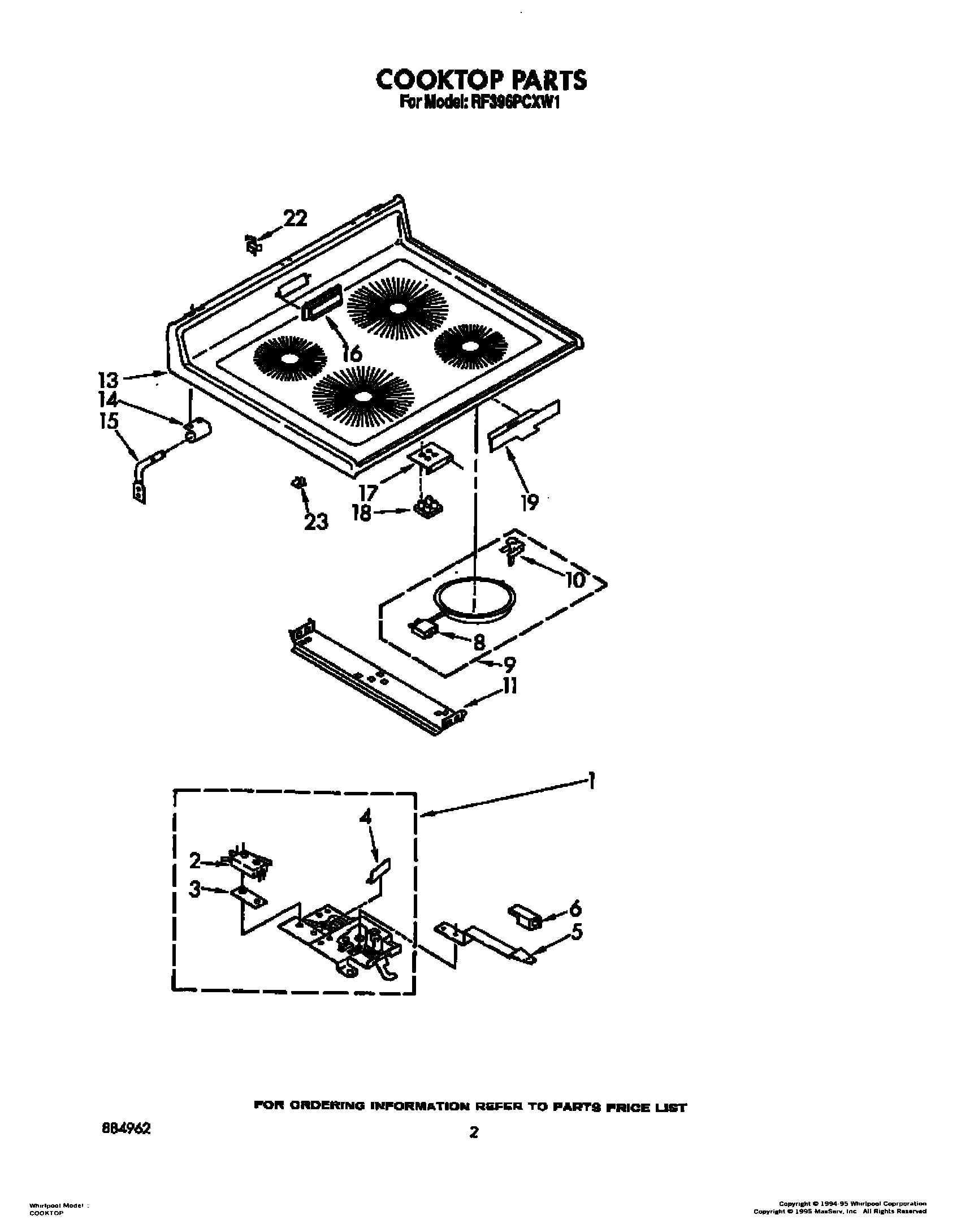 02 - COOKTOP, LIT/OPTIONAL
