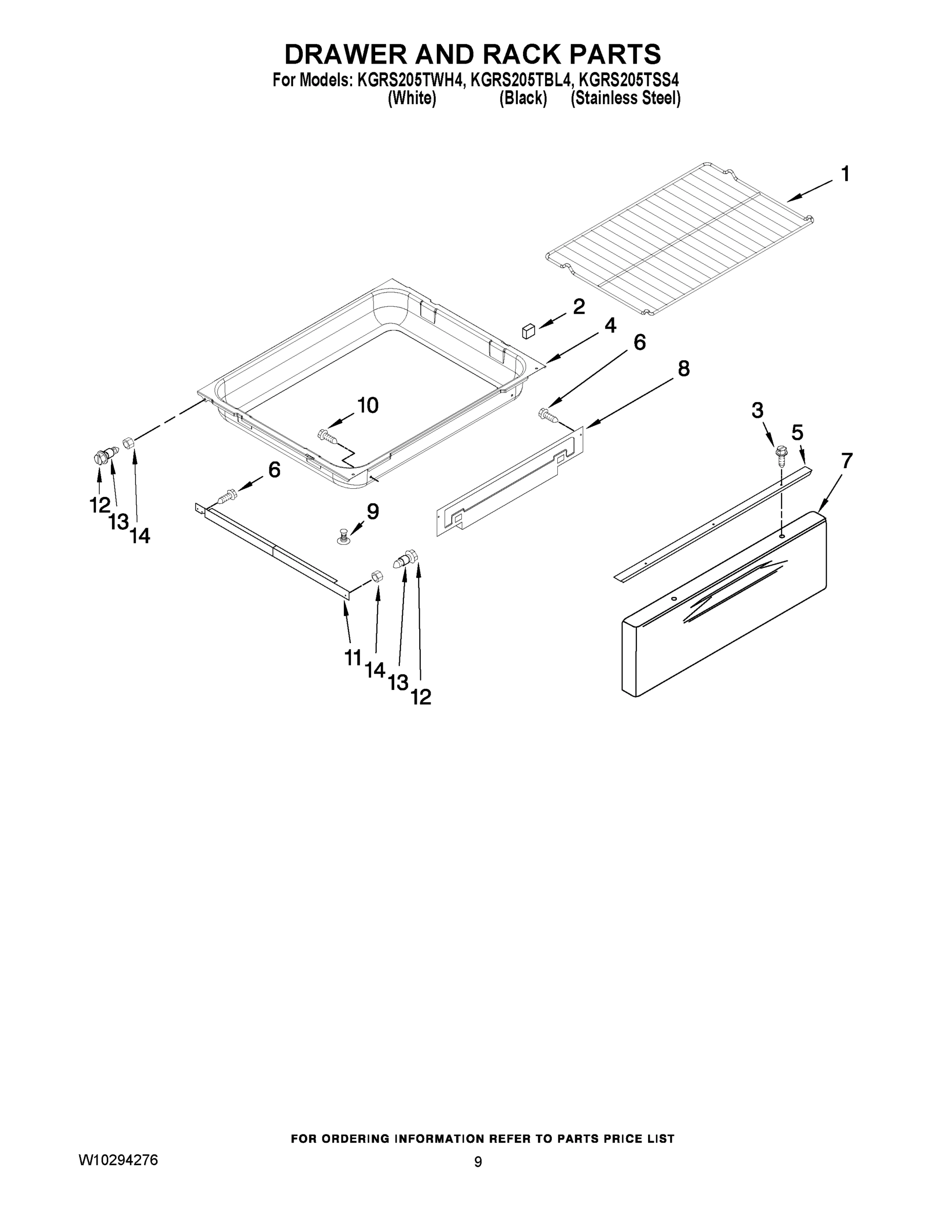 06 - DRAWER AND RACK PARTS