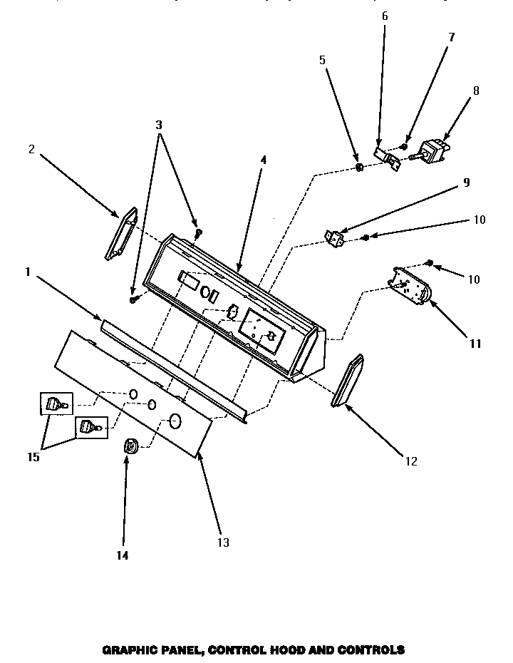 05 - GRAPHIC PANEL, CONTROL HOOD & CONTROLS