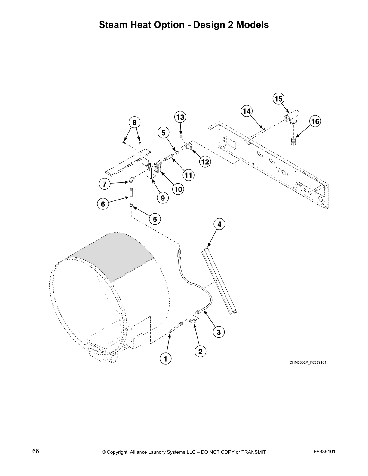 Steam Heat Option - Design 2 Models