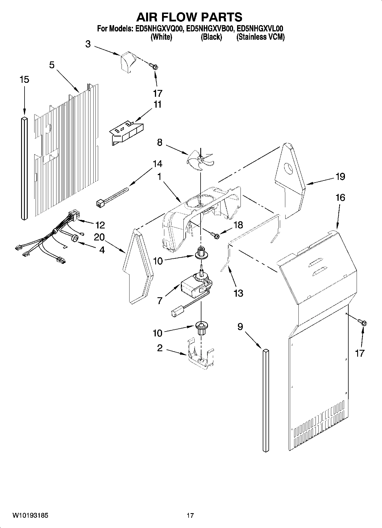 10 - AIR FLOW PARTS