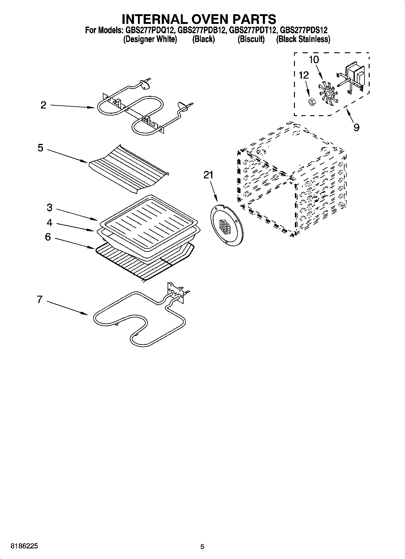 04 - INTERNAL OVEN PARTS