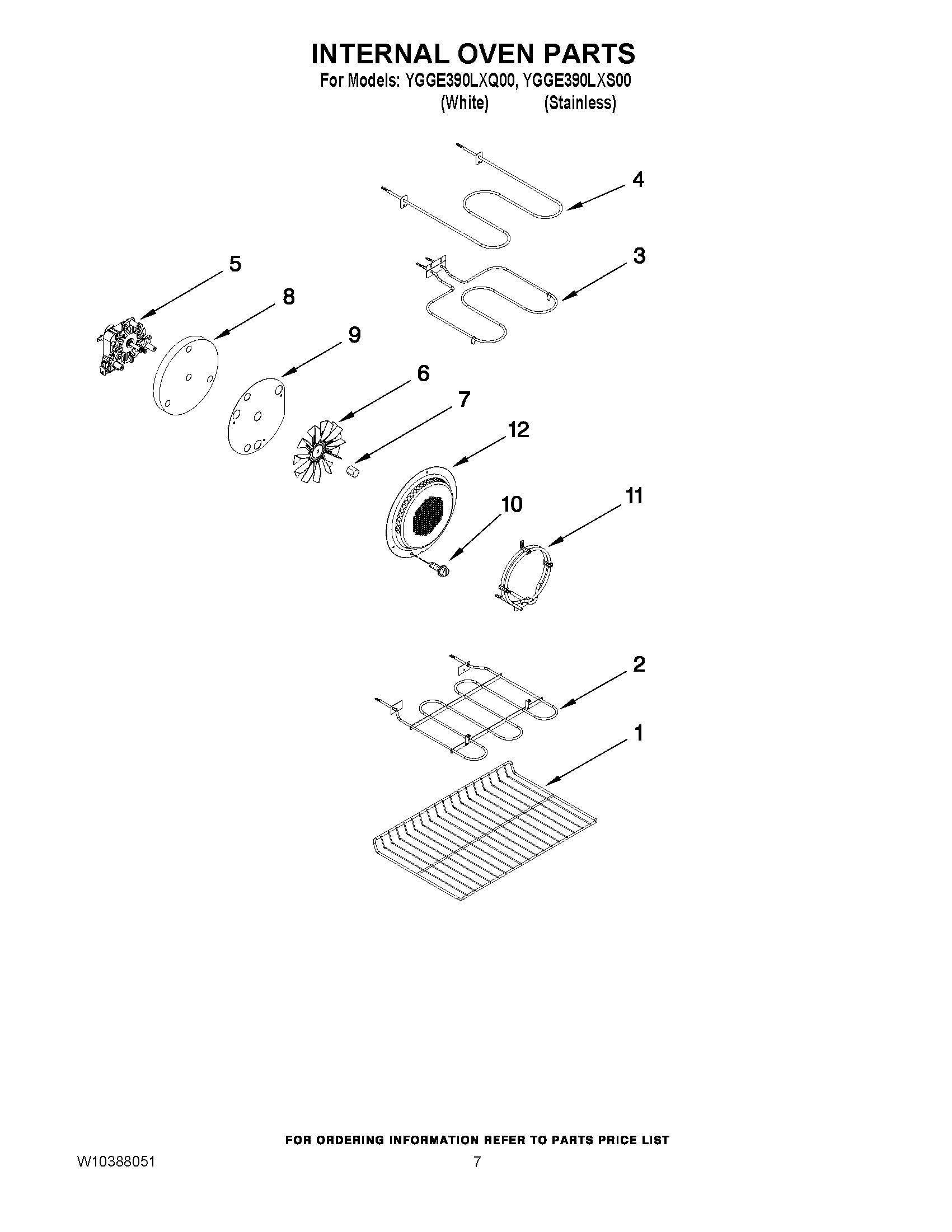 06 - INTERNAL OVEN PARTS