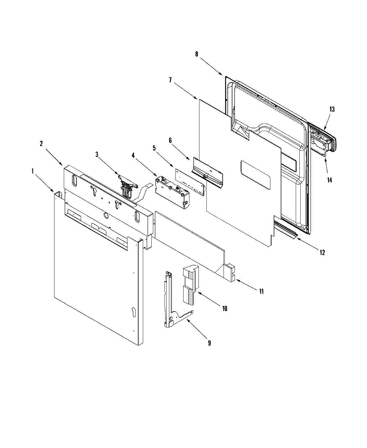 01 - CONTROL PANEL & DOOR