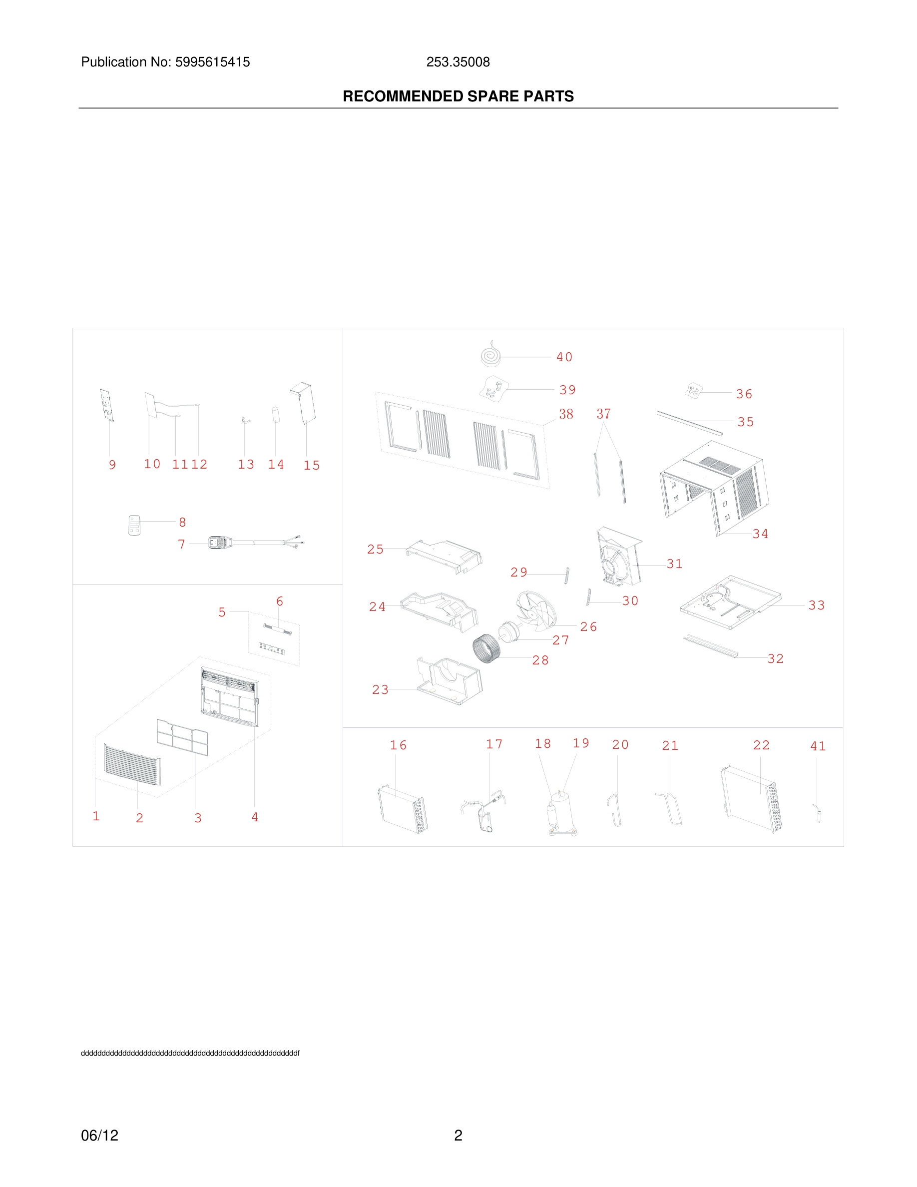 03 - RECOMMENDED SPARE PARTS