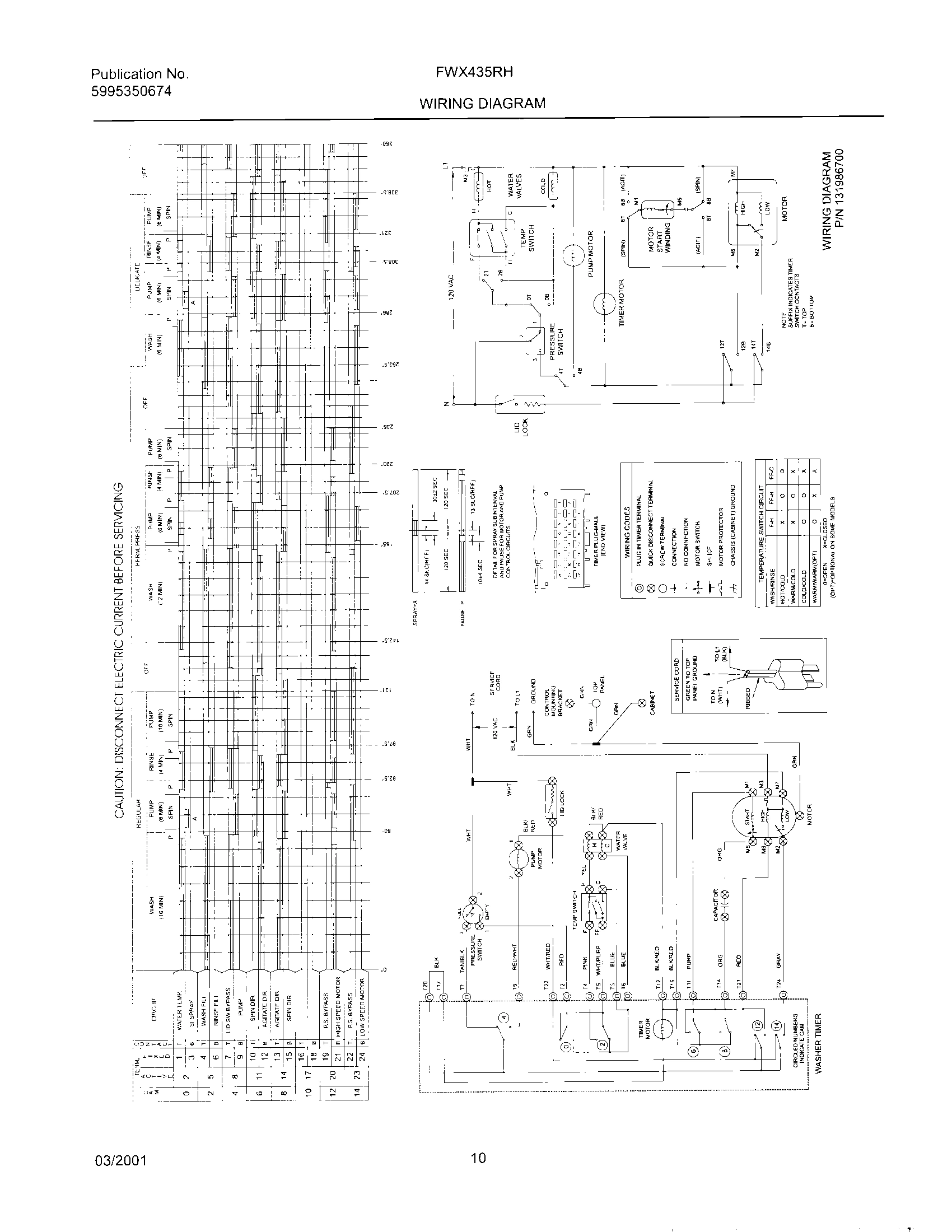 10 - 131986700 WIRING DIAGRAM