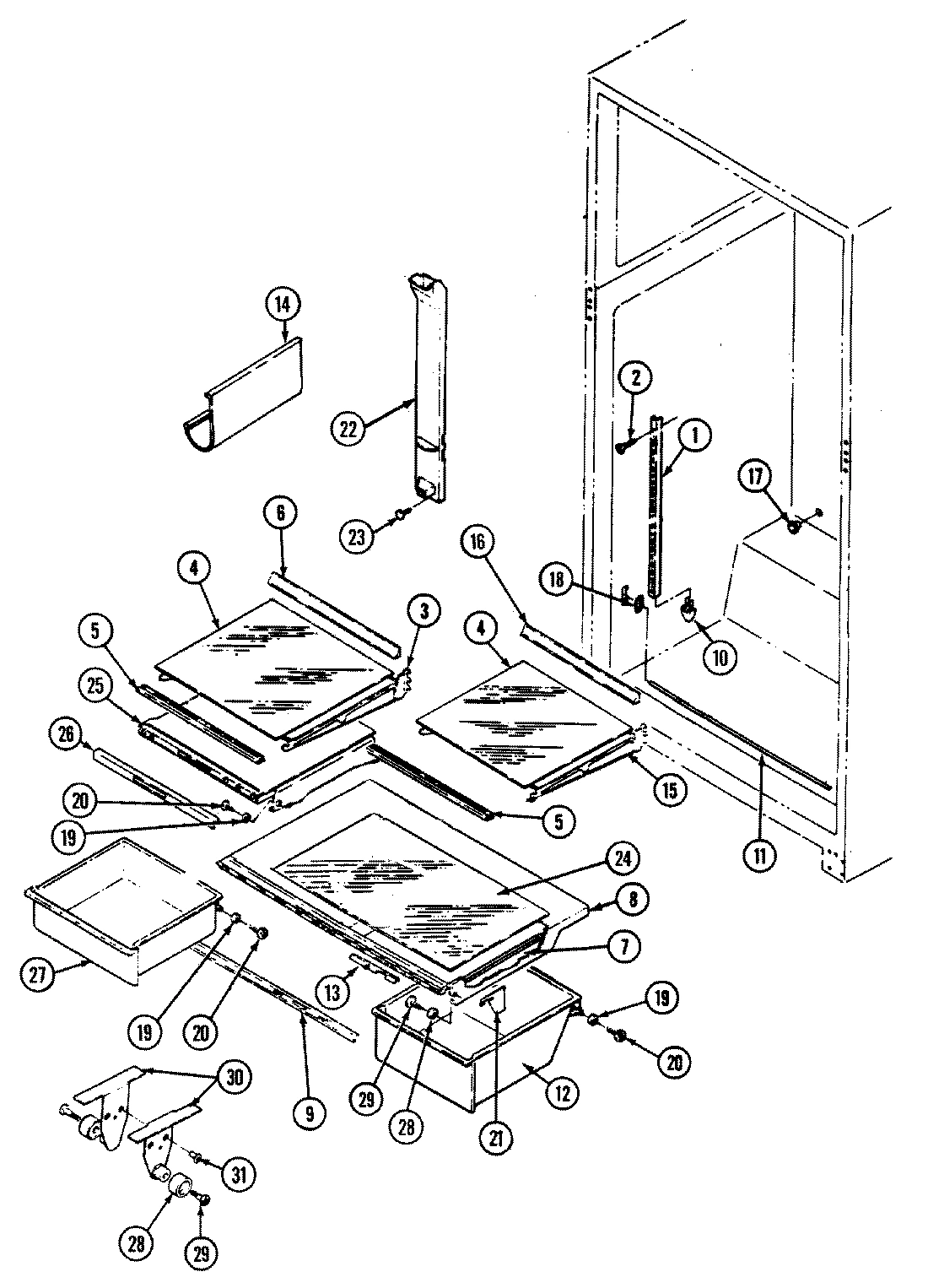 05 - SHELVES & ACCESSORIES