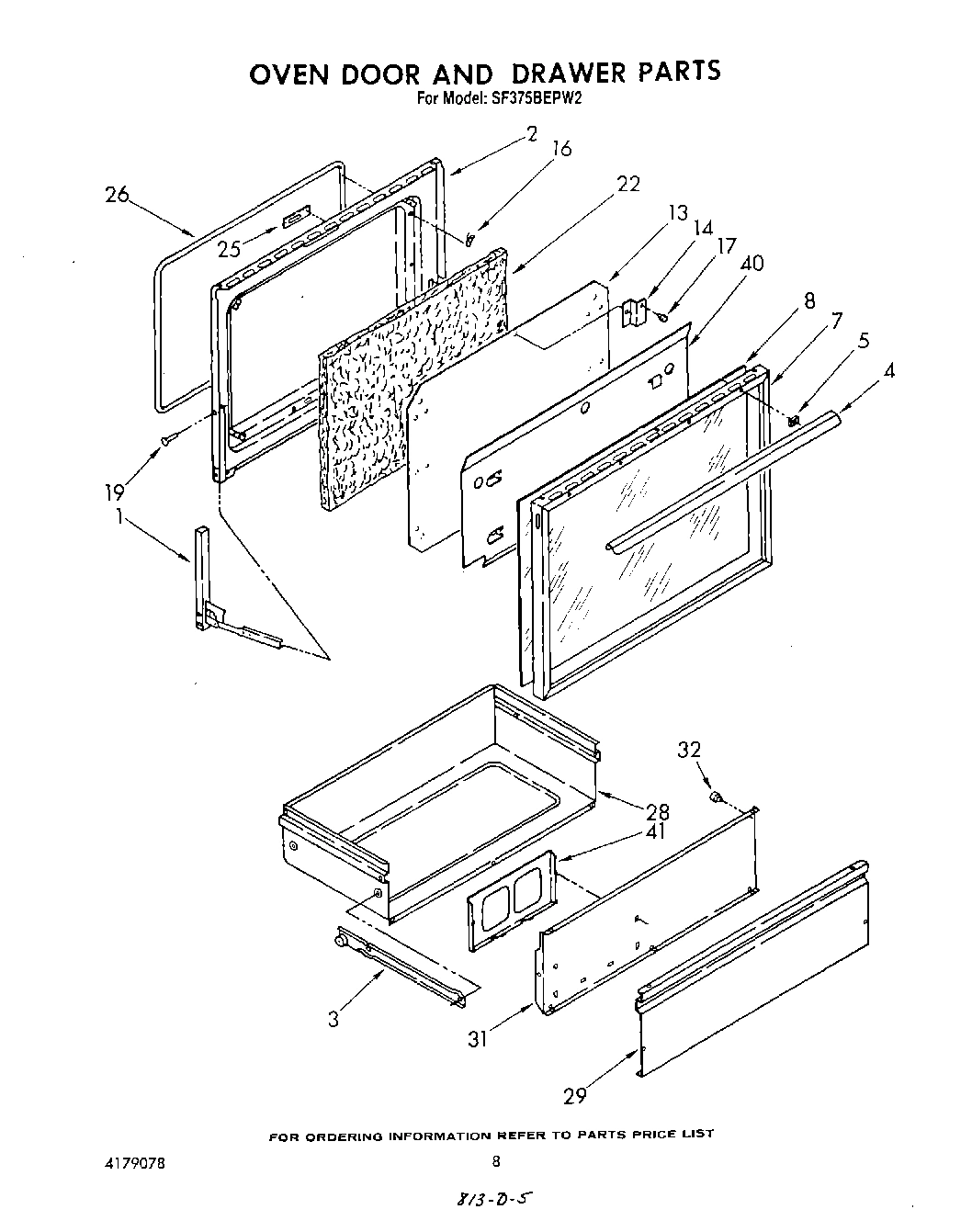06 - OVEN DOOR AND DRAWER