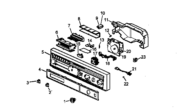 01 - CONTROL PANEL ASSY