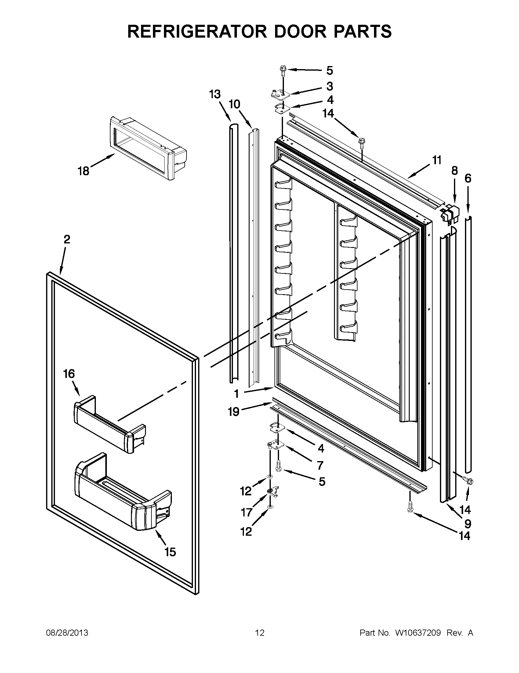 07 - REFRIGERATOR DOOR PARTS