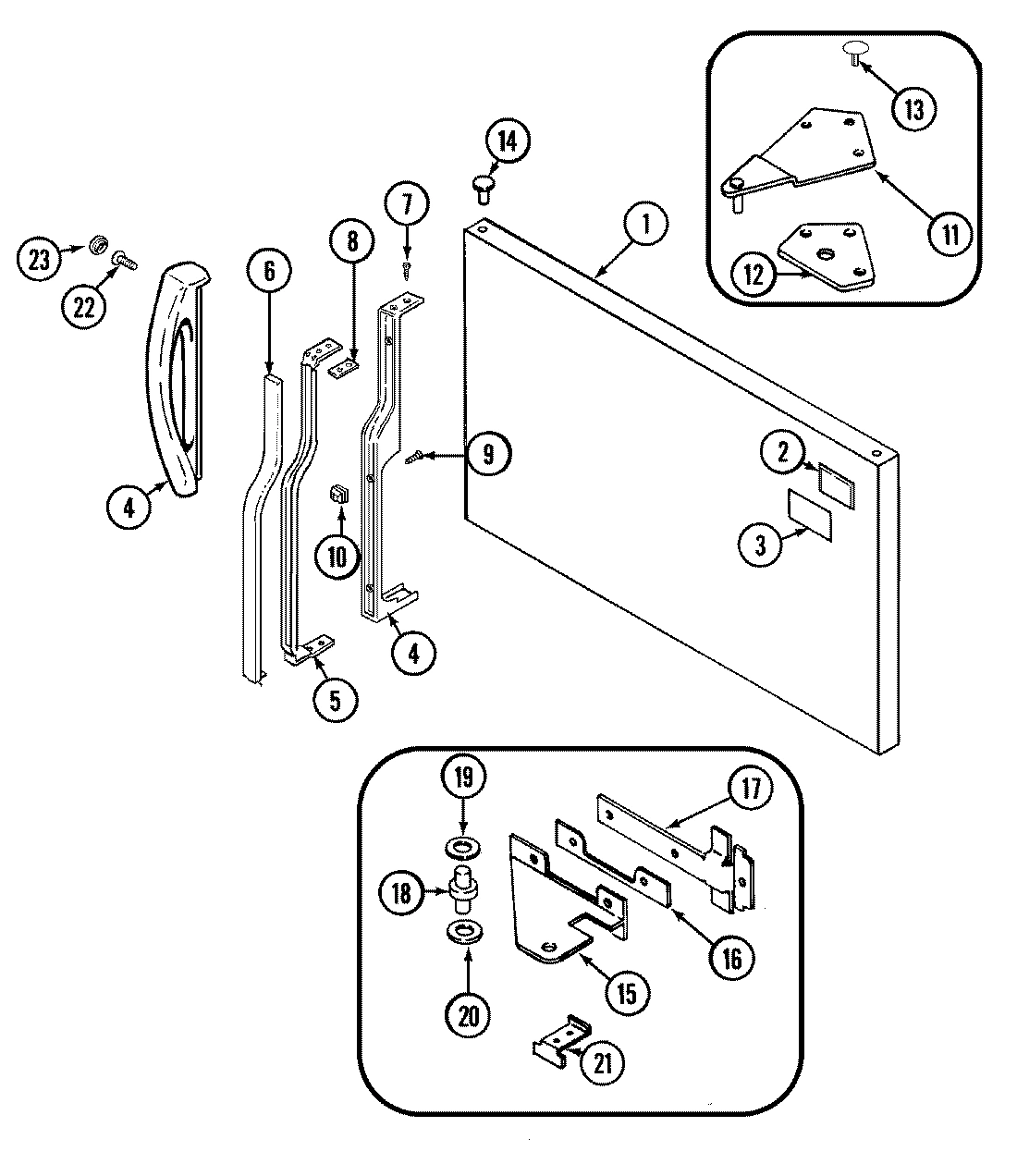 03 - FREEZER OUTER DOOR