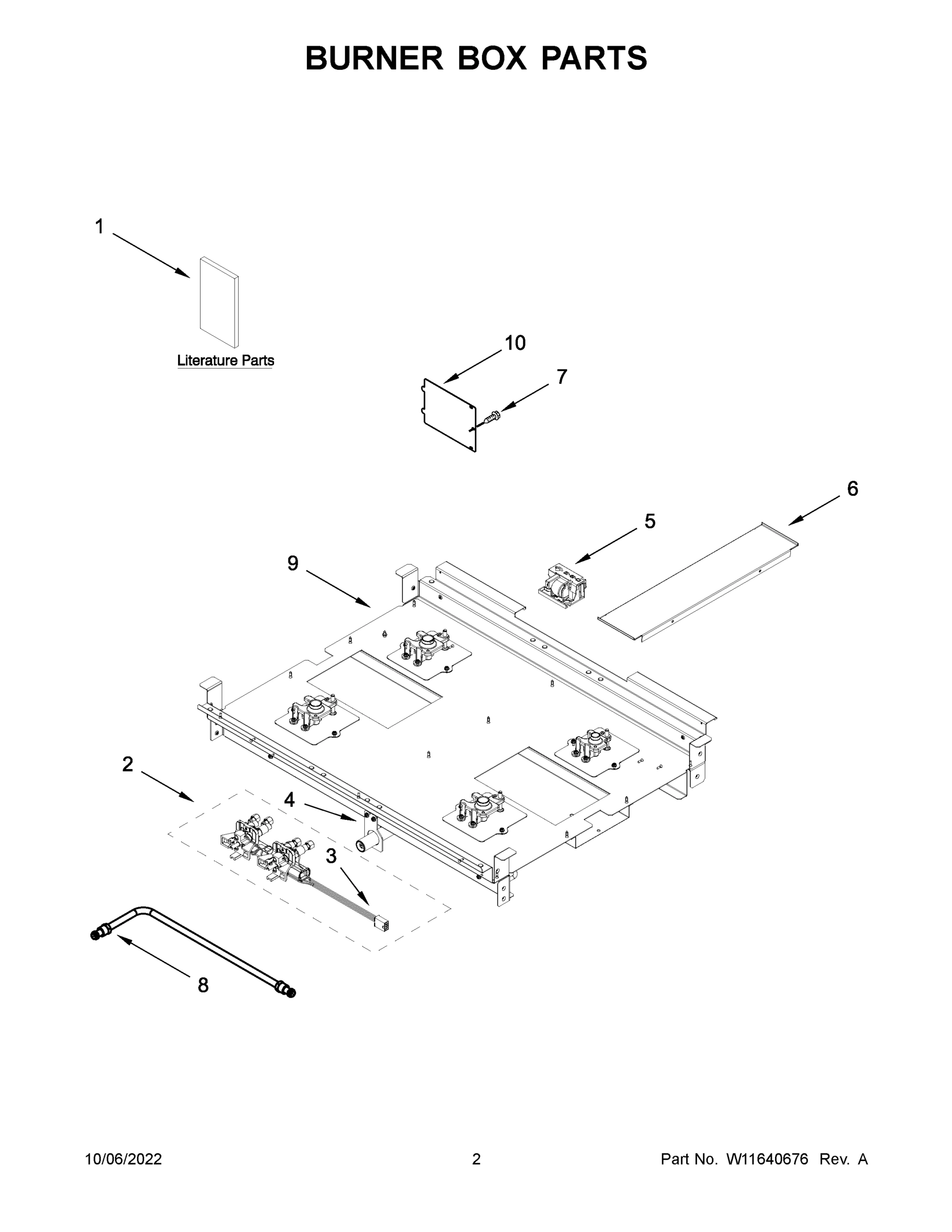 02 - BURNER BOX PARTS