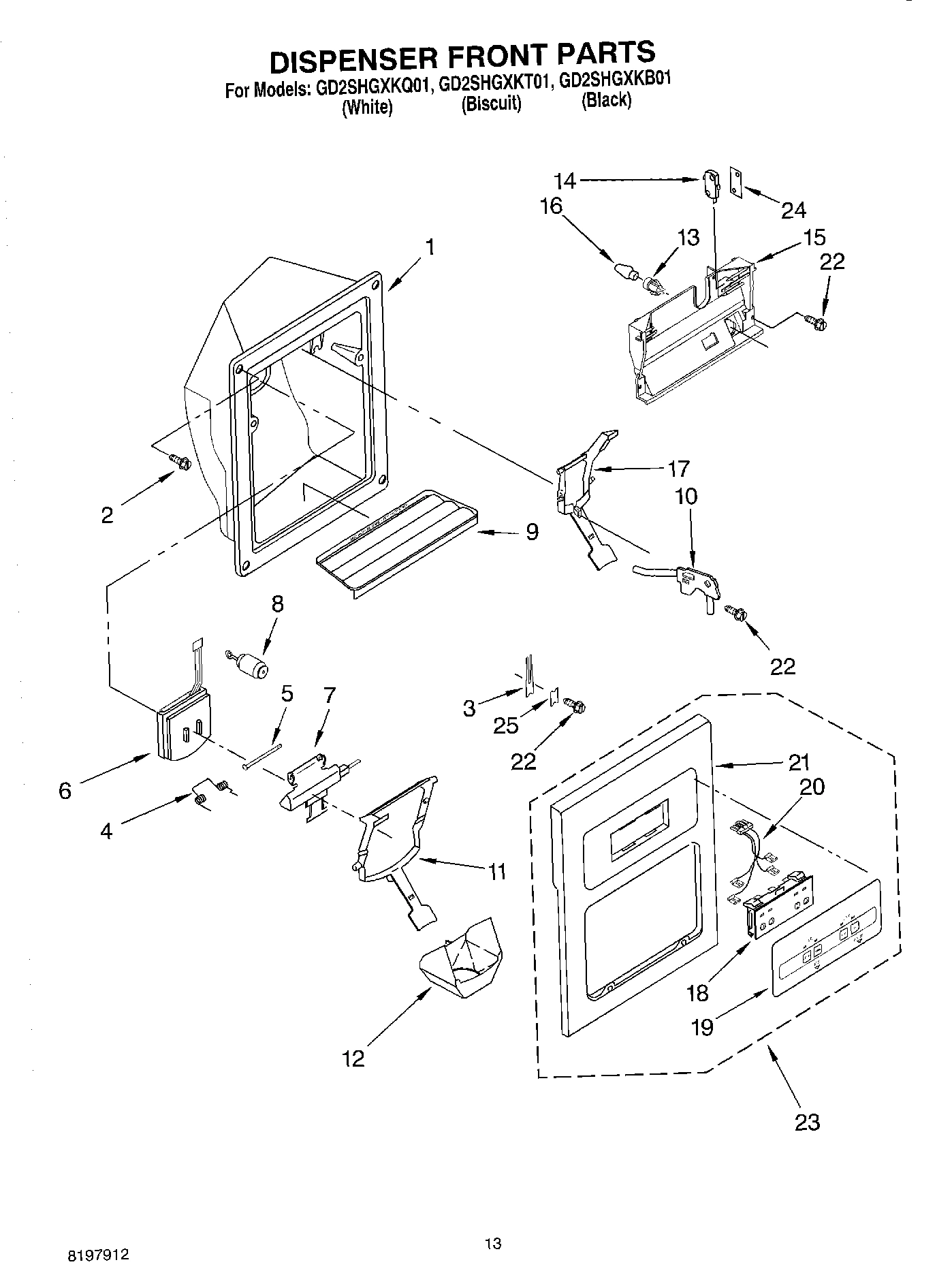 09 - DISPENSER FRONT