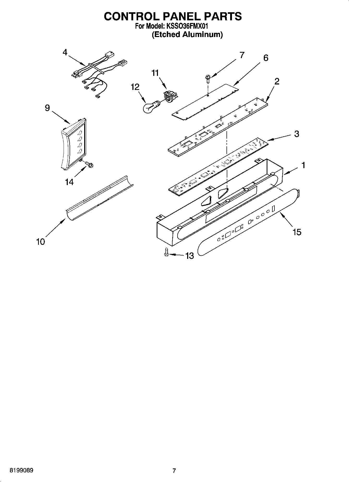 05 - CONTROL PANEL PARTS