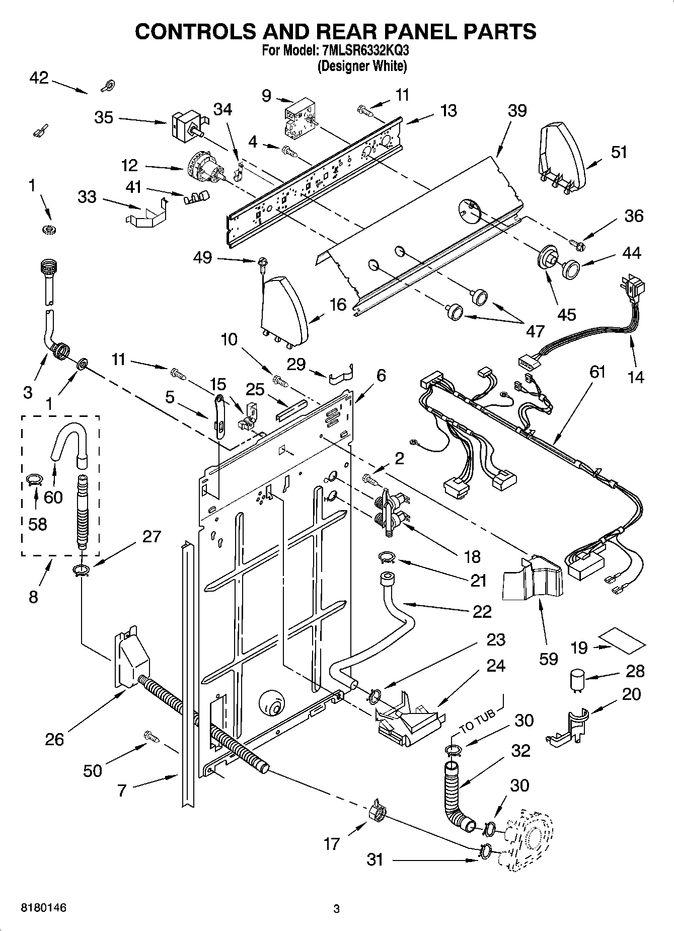 02 - CONTROLS AND REAR PANEL PARTS