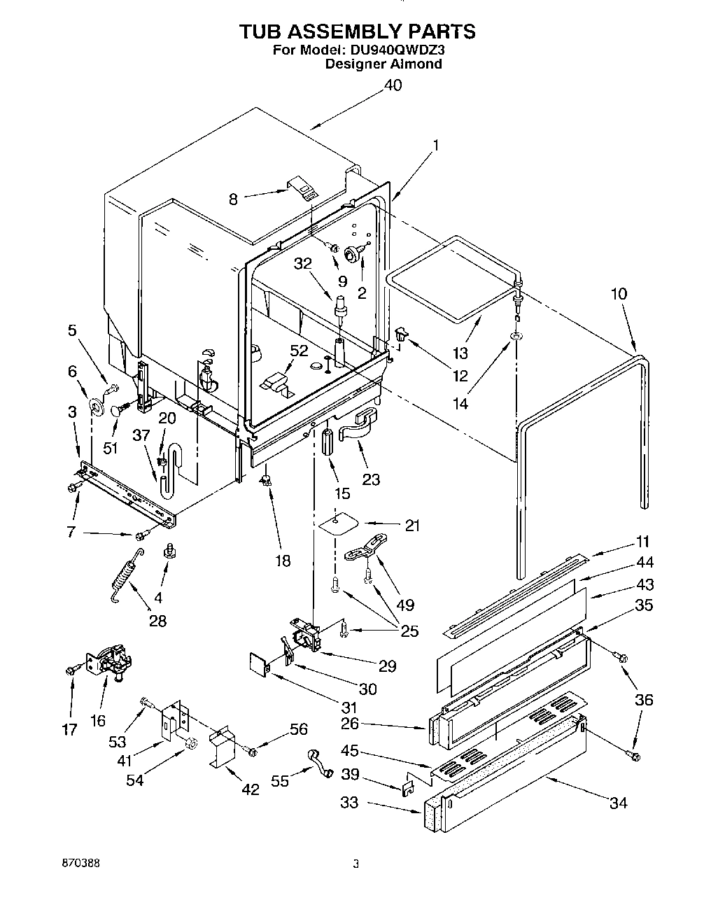 03 - TUB ASSEMBLY
