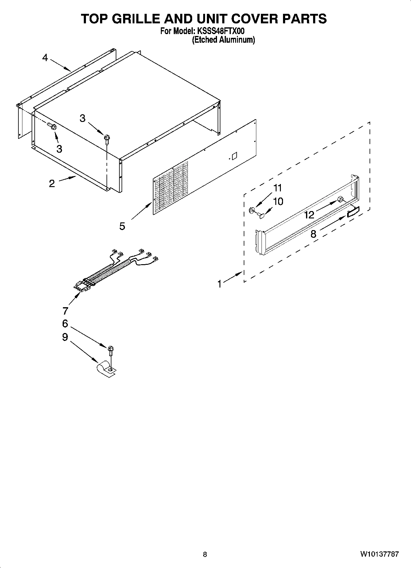 06 - TOP GRILLE AND UNIT COVER PARTS