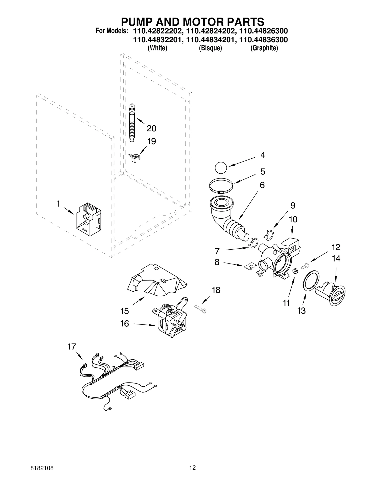 PUMP AND MOTOR PARTS