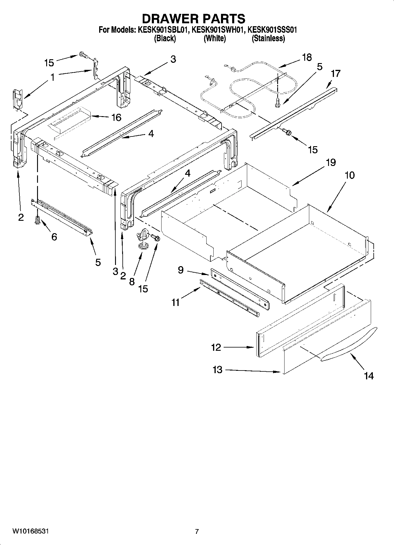 04 - DRAWER PARTS