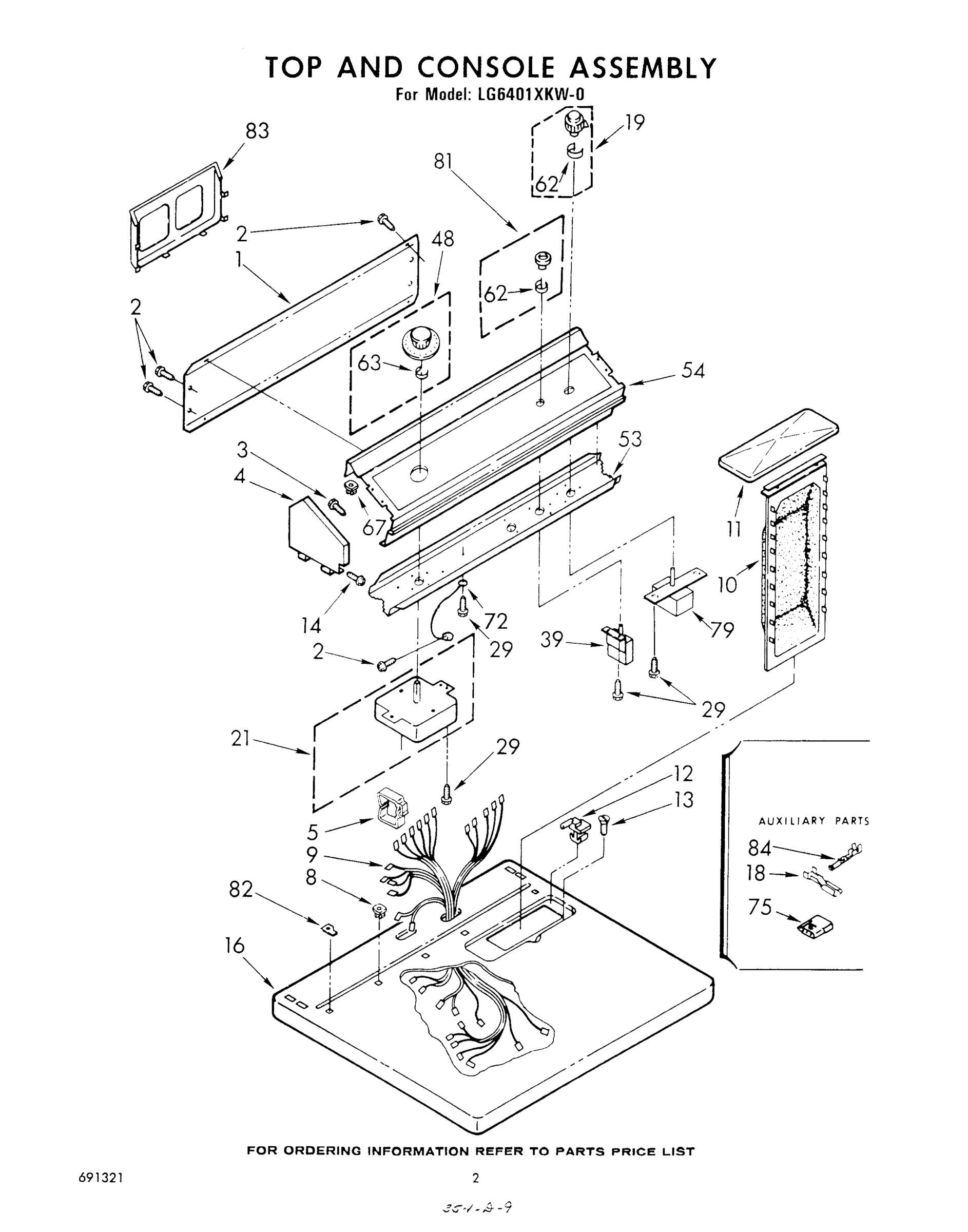 02 - TOP AND CONSOLE , LITERATURE AND OPTIONAL