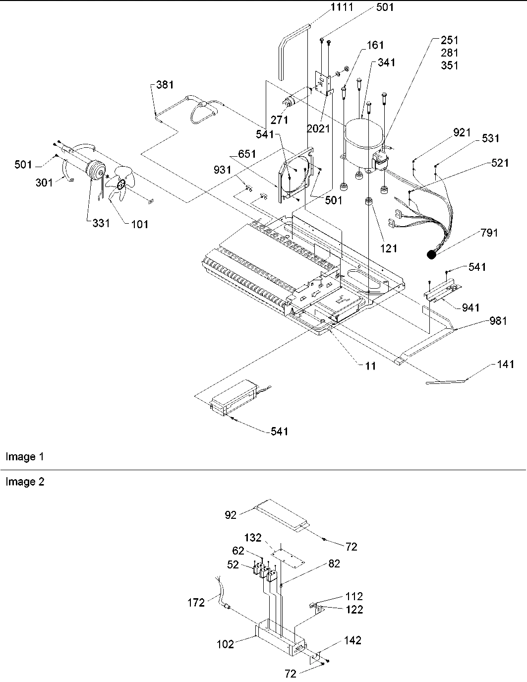 10 - Machine Compartment & Muffler Assy