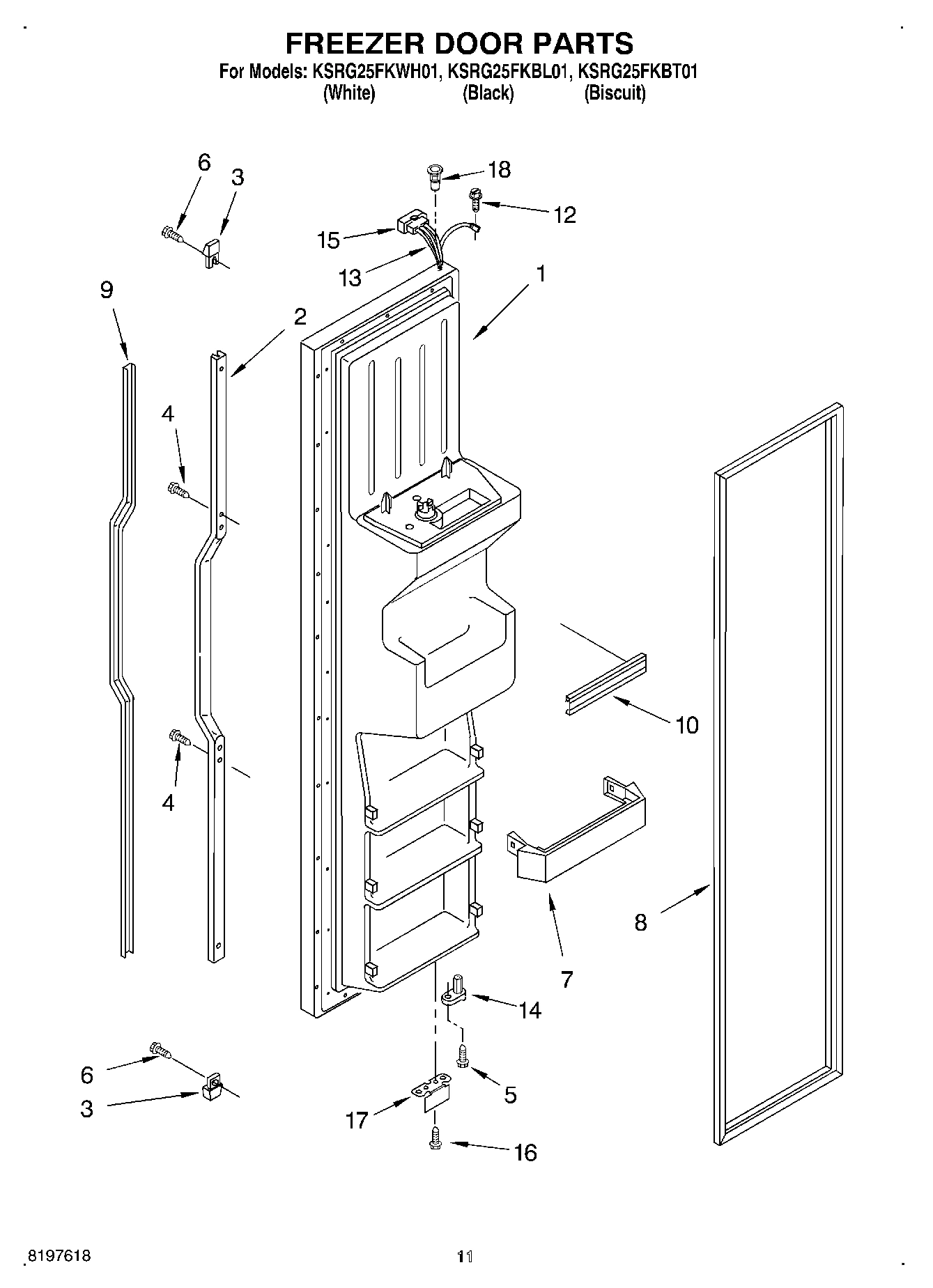 07 - FREEZER DOOR