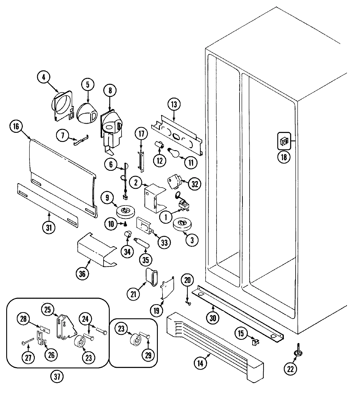 04 - FRESH FOOD COMPARTMENT