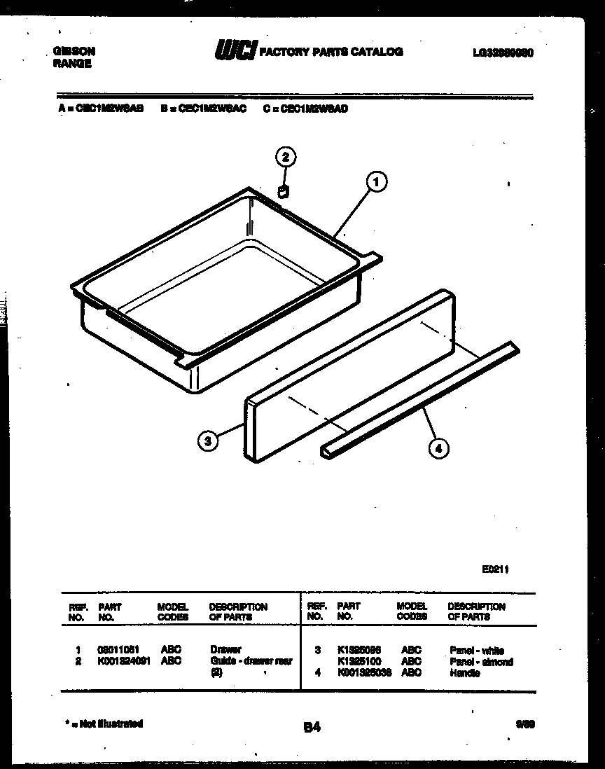 07 - DRAWER PARTS