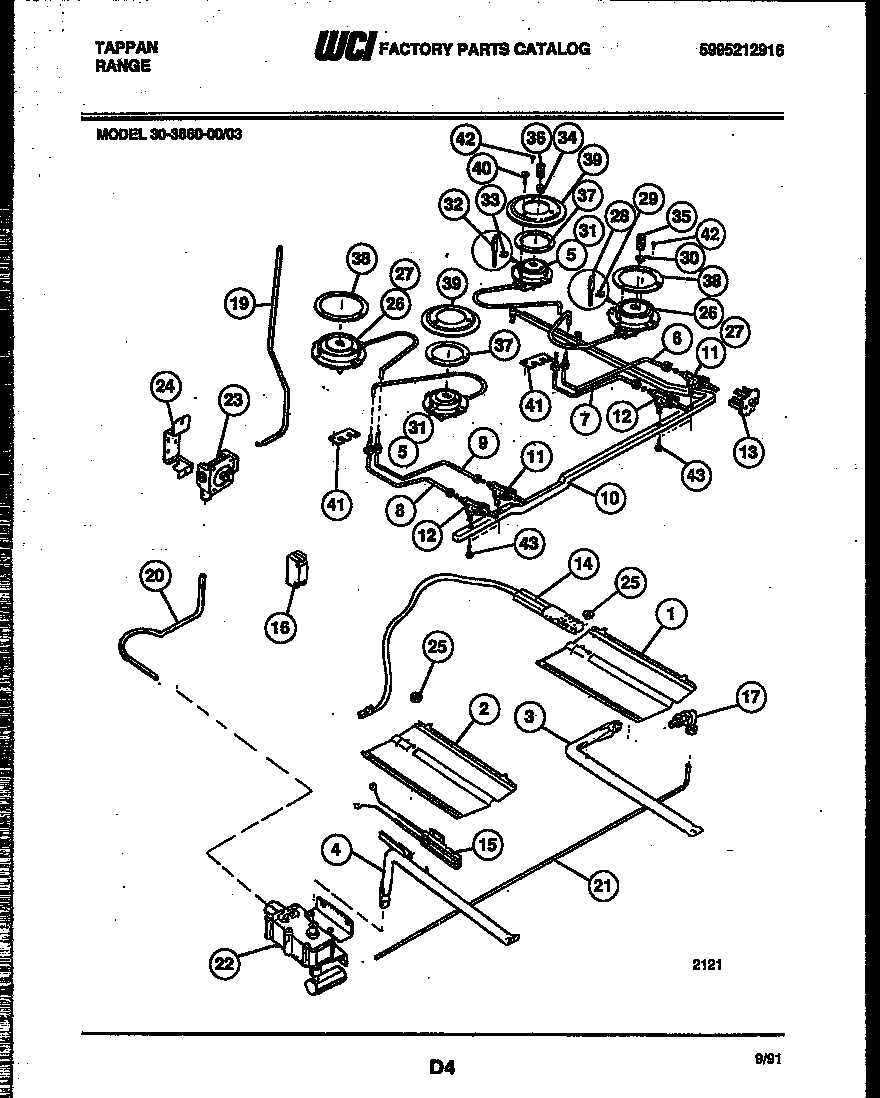 06 - BURNER, MANIFOLD AND GAS CONTROL