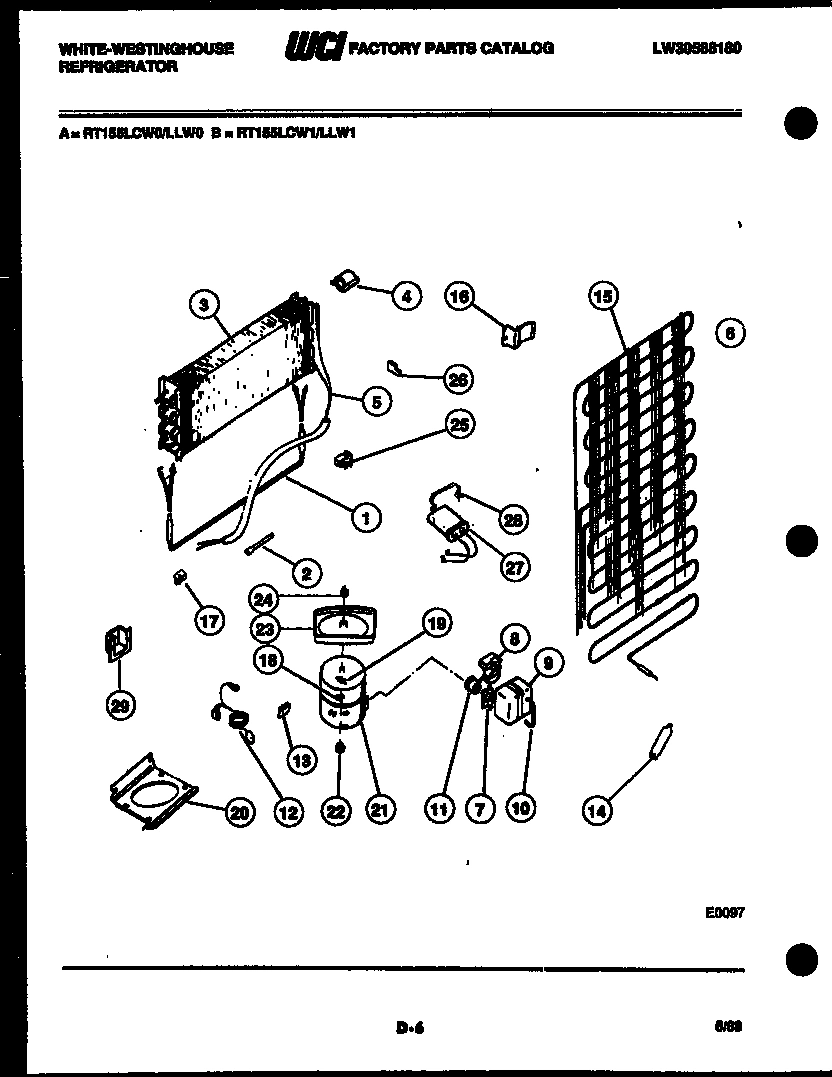 04 - SYSTEM AND AUTOMATIC DEFROST PARTS