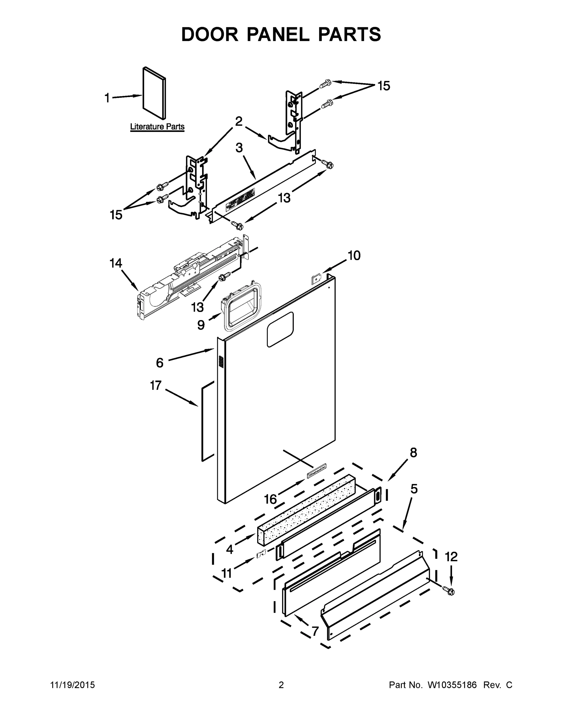 02 - DOOR PANEL PARTS
