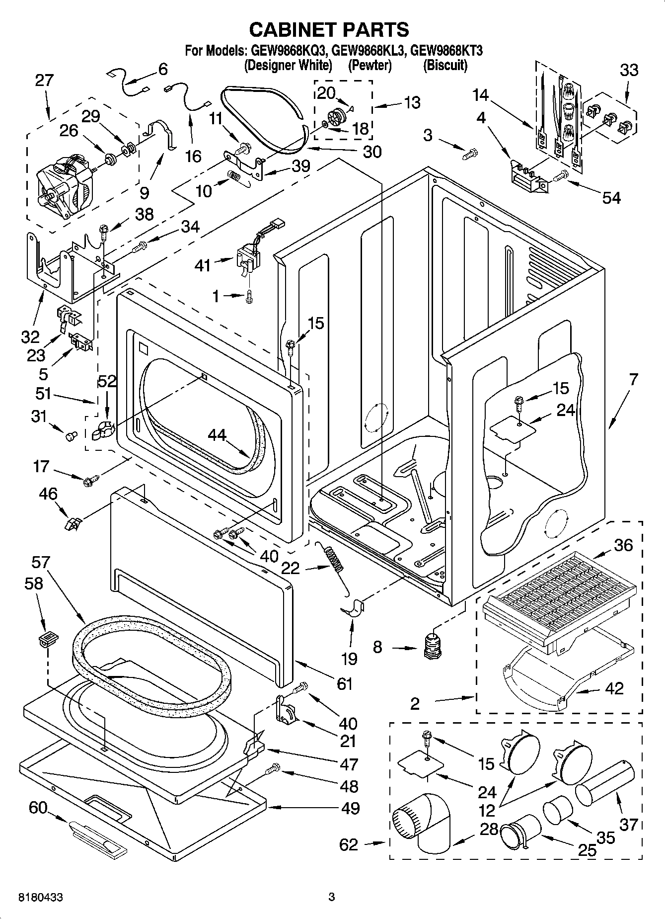 02 - CABINET PARTS