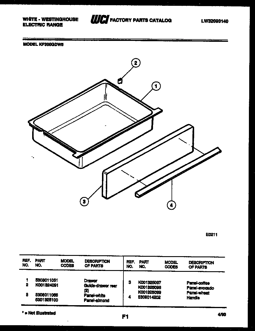07 - DRAWER PARTS
