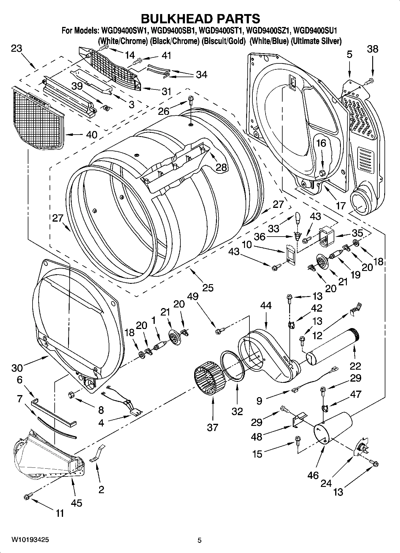 03 - BULKHEAD PARTS