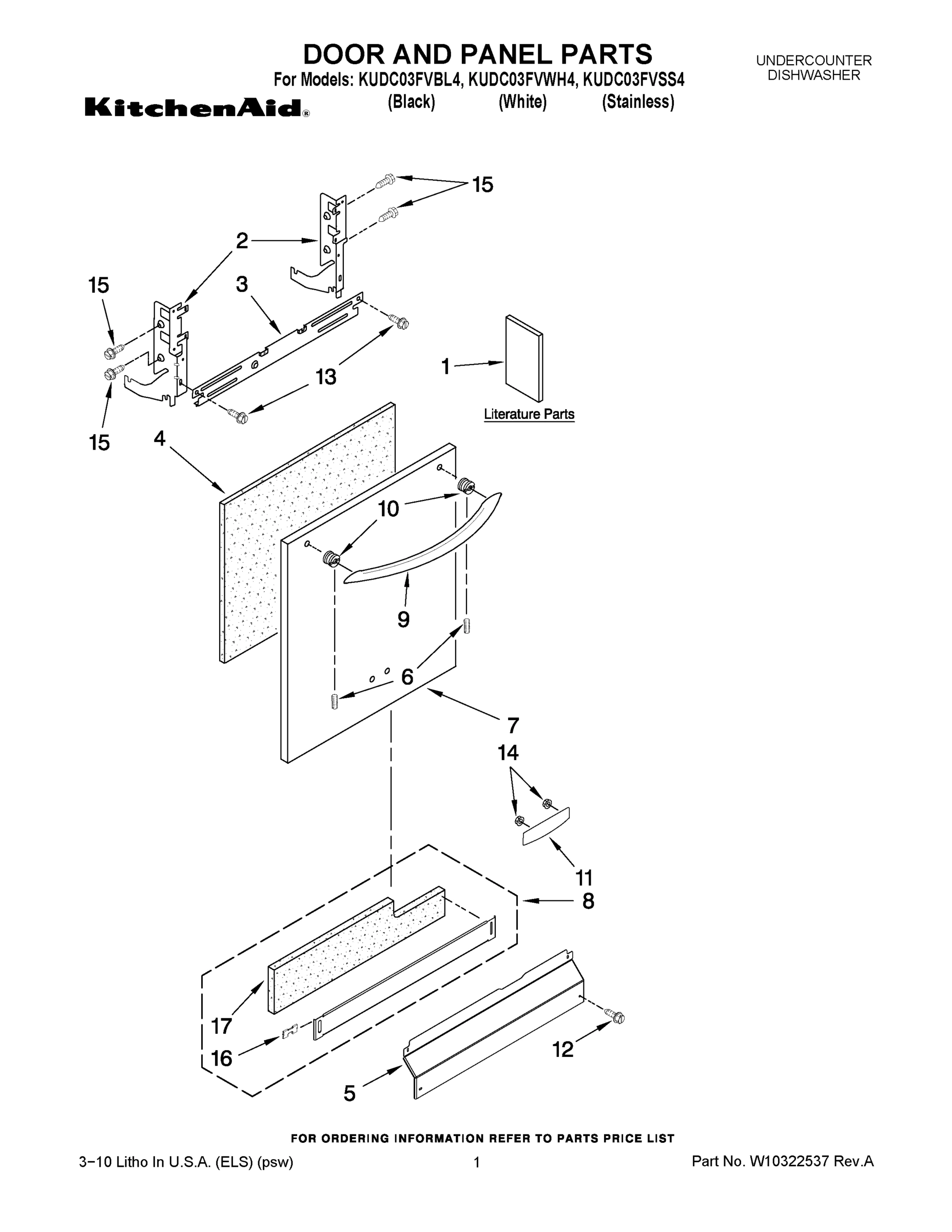 01 - DOOR AND PANEL PARTS
