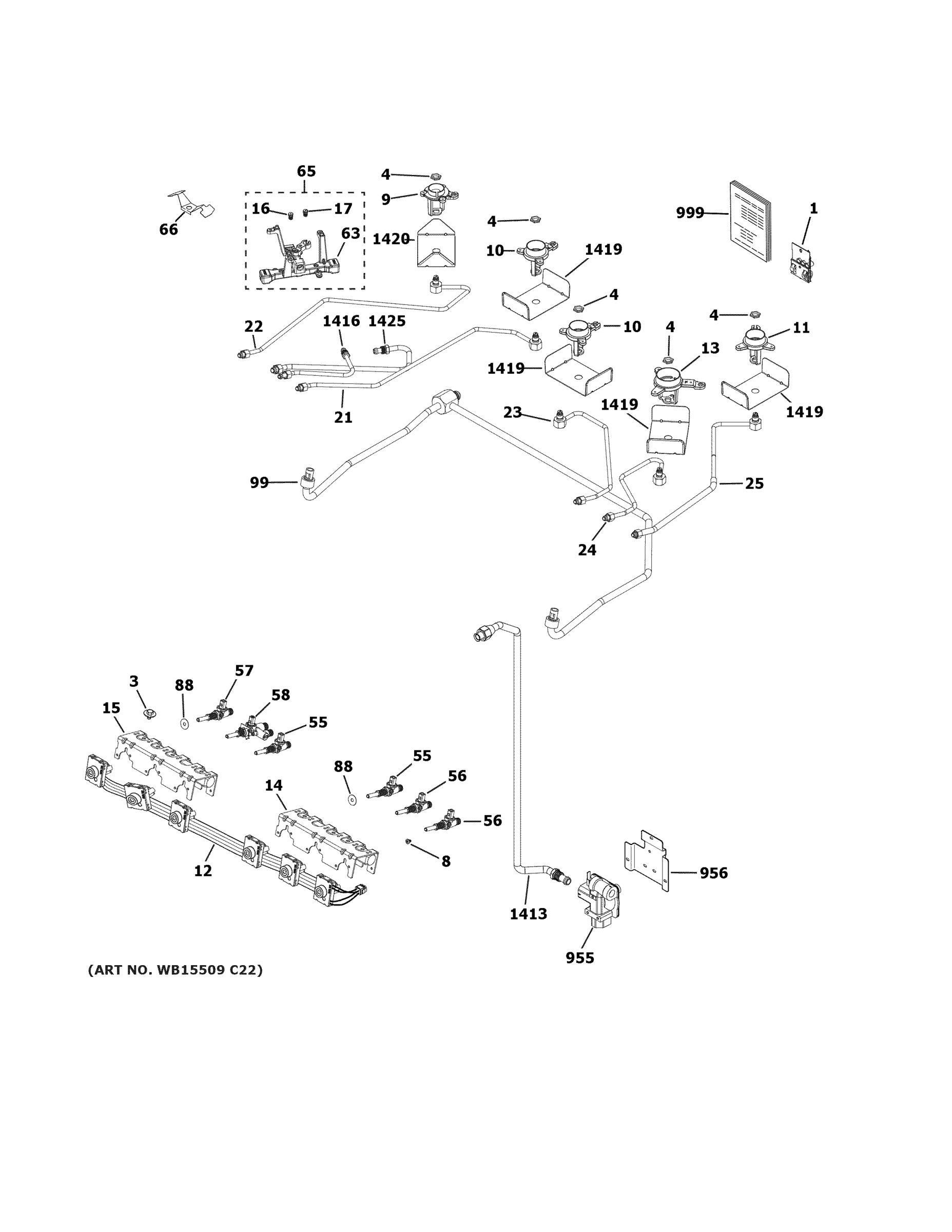 GAS & BURNER PARTS