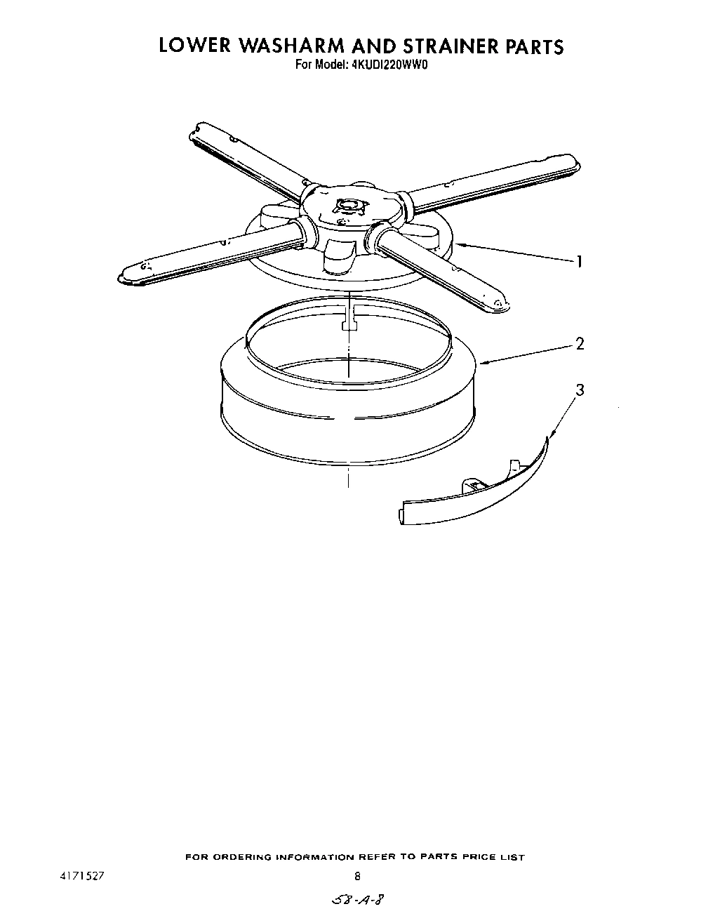 06 - LOWER WASHARM AND STRAINER