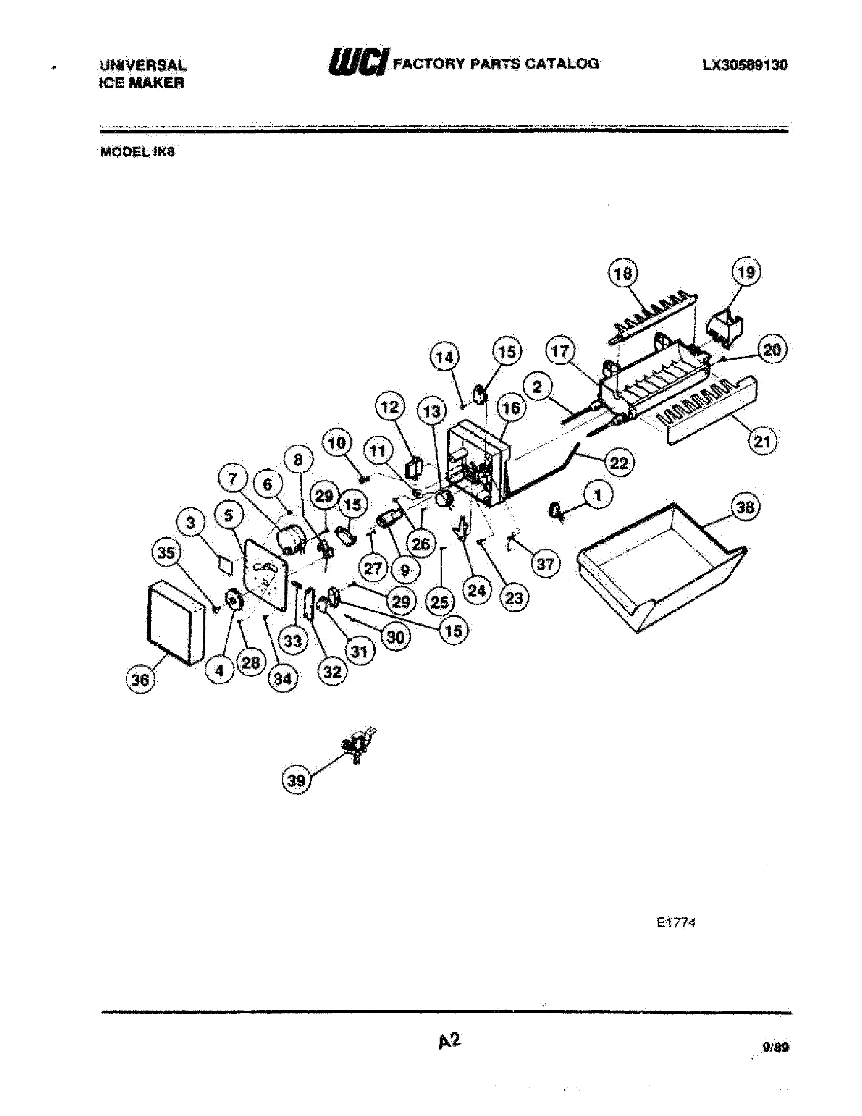 02 - ICE MAKER PARTS