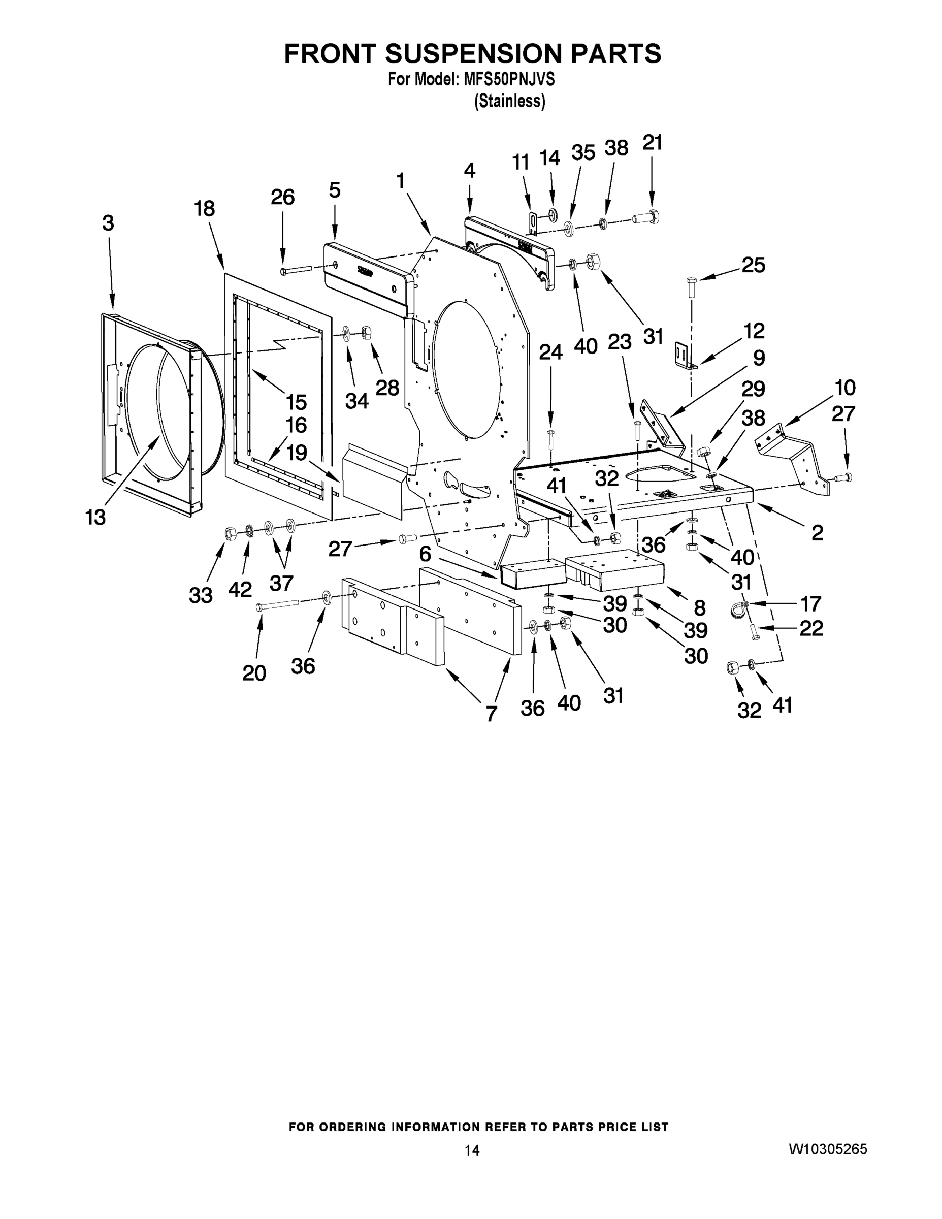 11 - FRONT SUSPENSION PARTS
