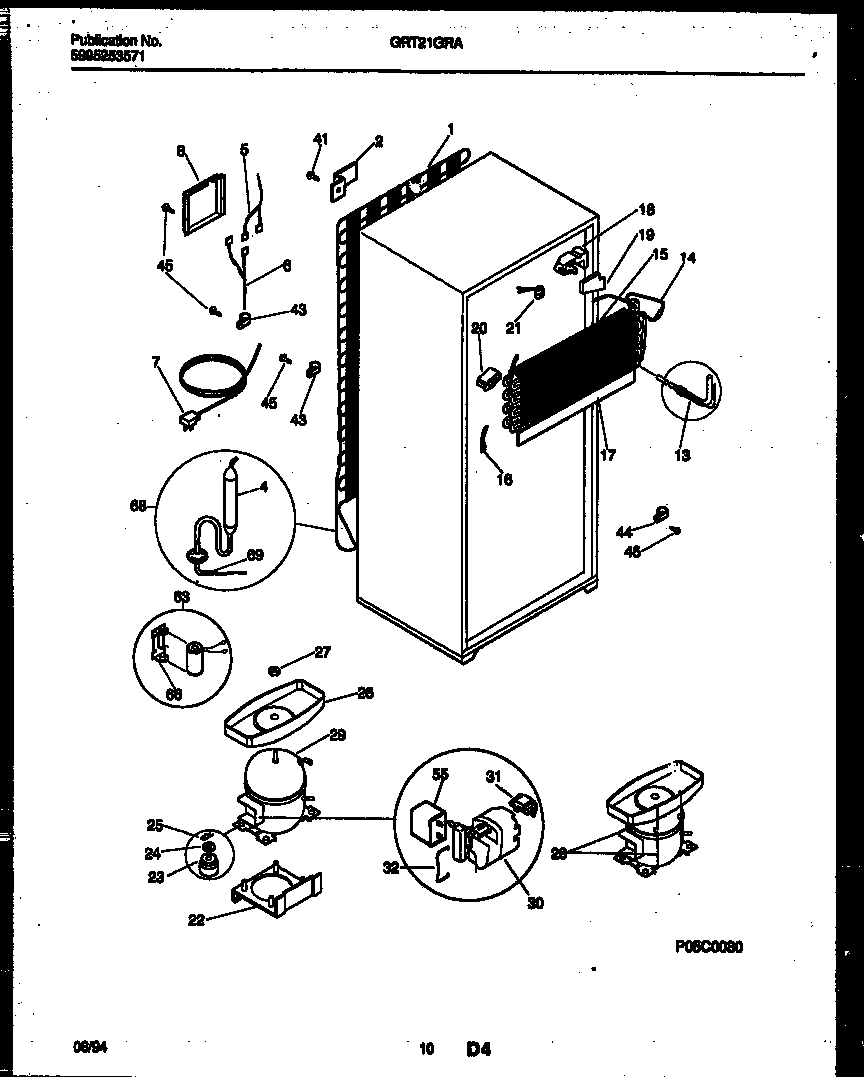 06 - SYSTEM AND AUTOMATIC DEFROST PARTS
